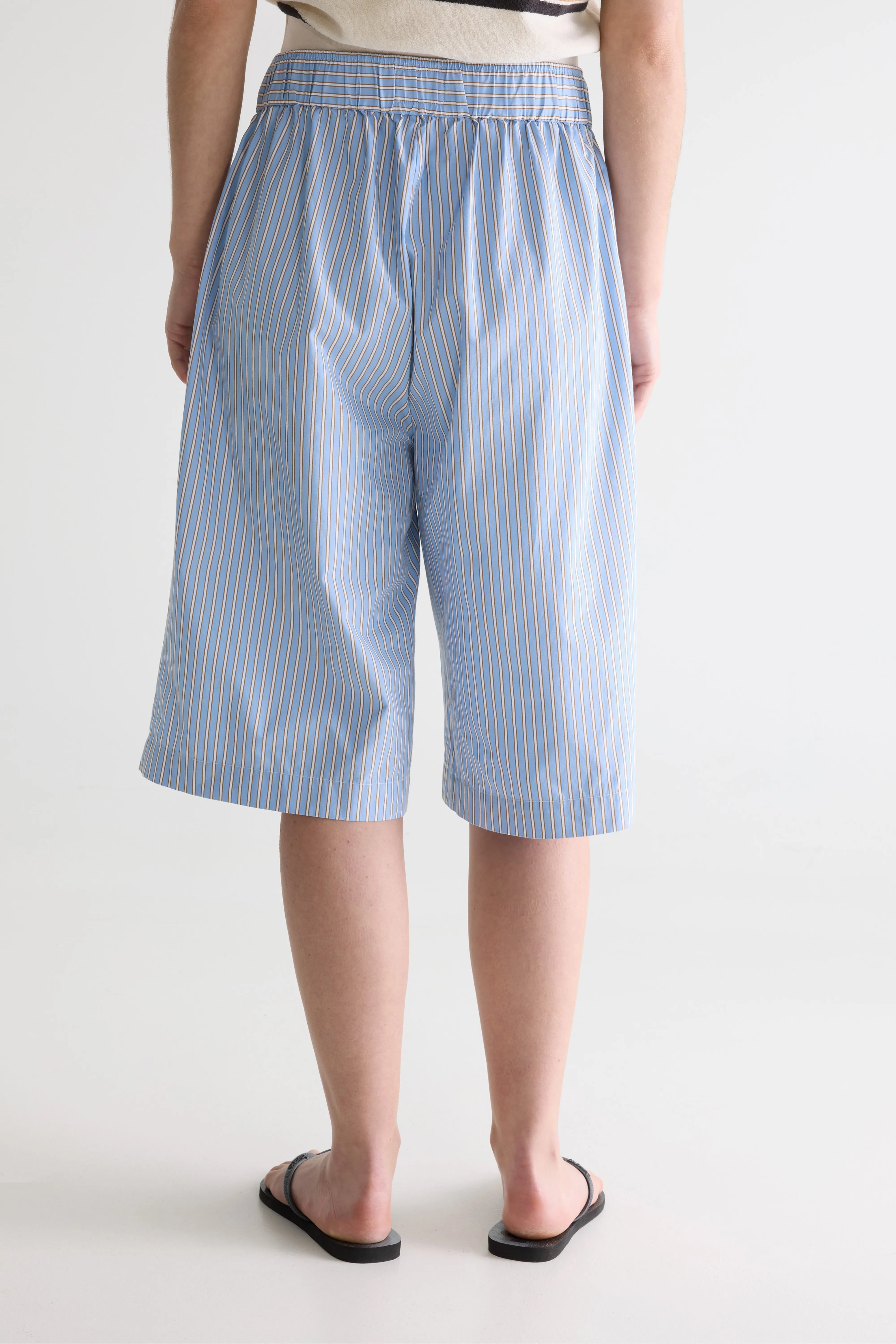 Short long à rayures Geena (261 / W / STRIPE B)
