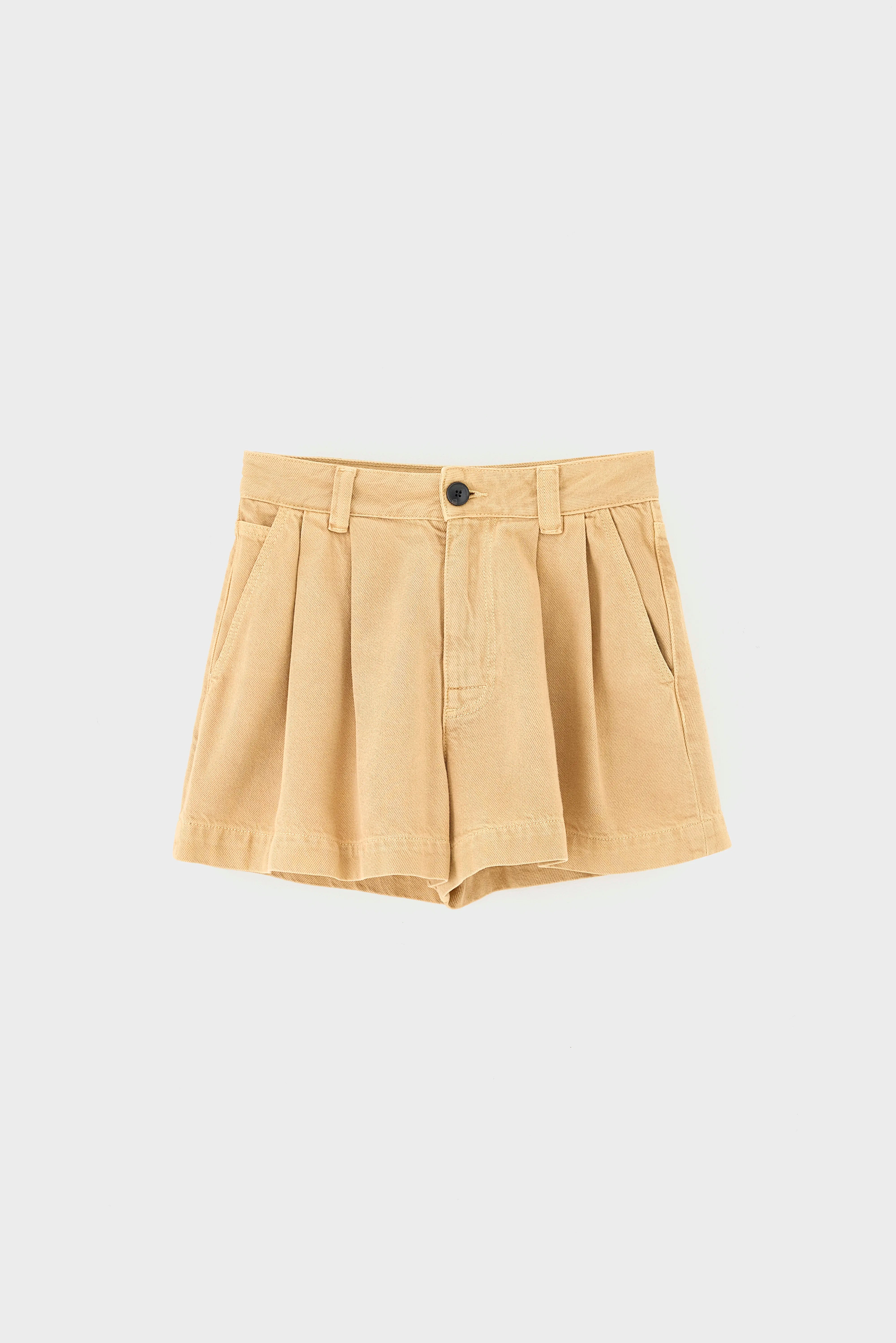 Short plissé en denim Prisma (261 / W / SUNLIGHT)