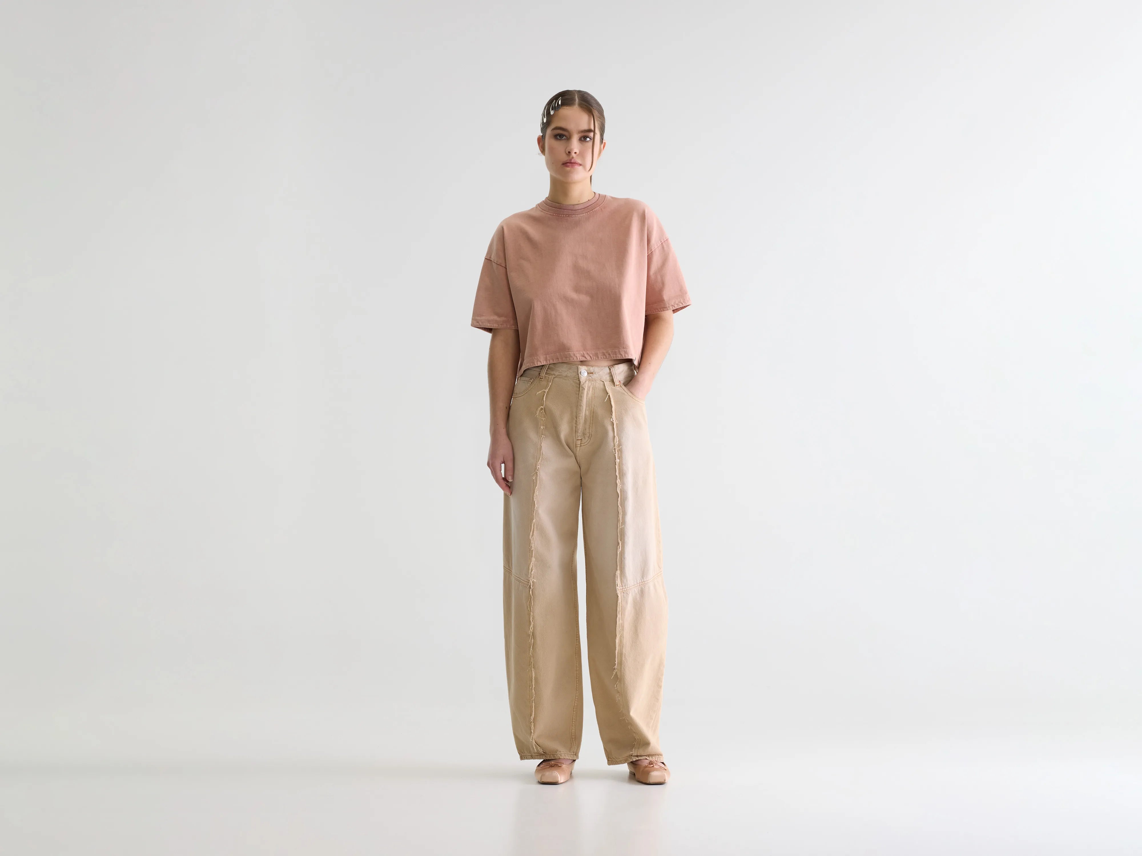 Denim N. 83 jean ballon (261 / W / BEIGE STONE)