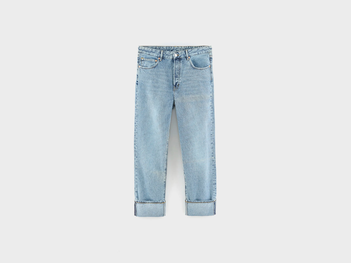 Denim N. 46 - wijde jeans (261 / W / BLUE BLEACH)