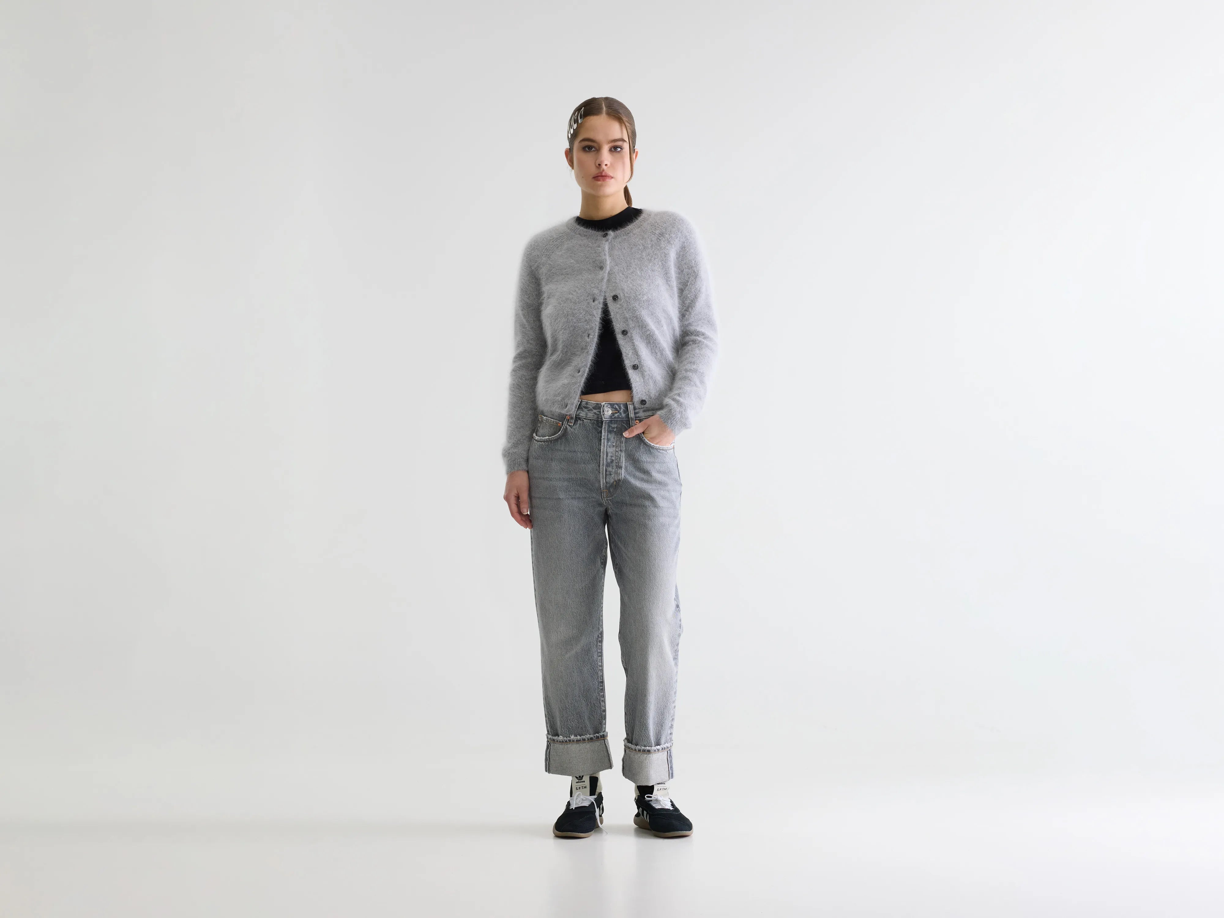 Denim N. 46 jean large (261 / W / USED GREY)