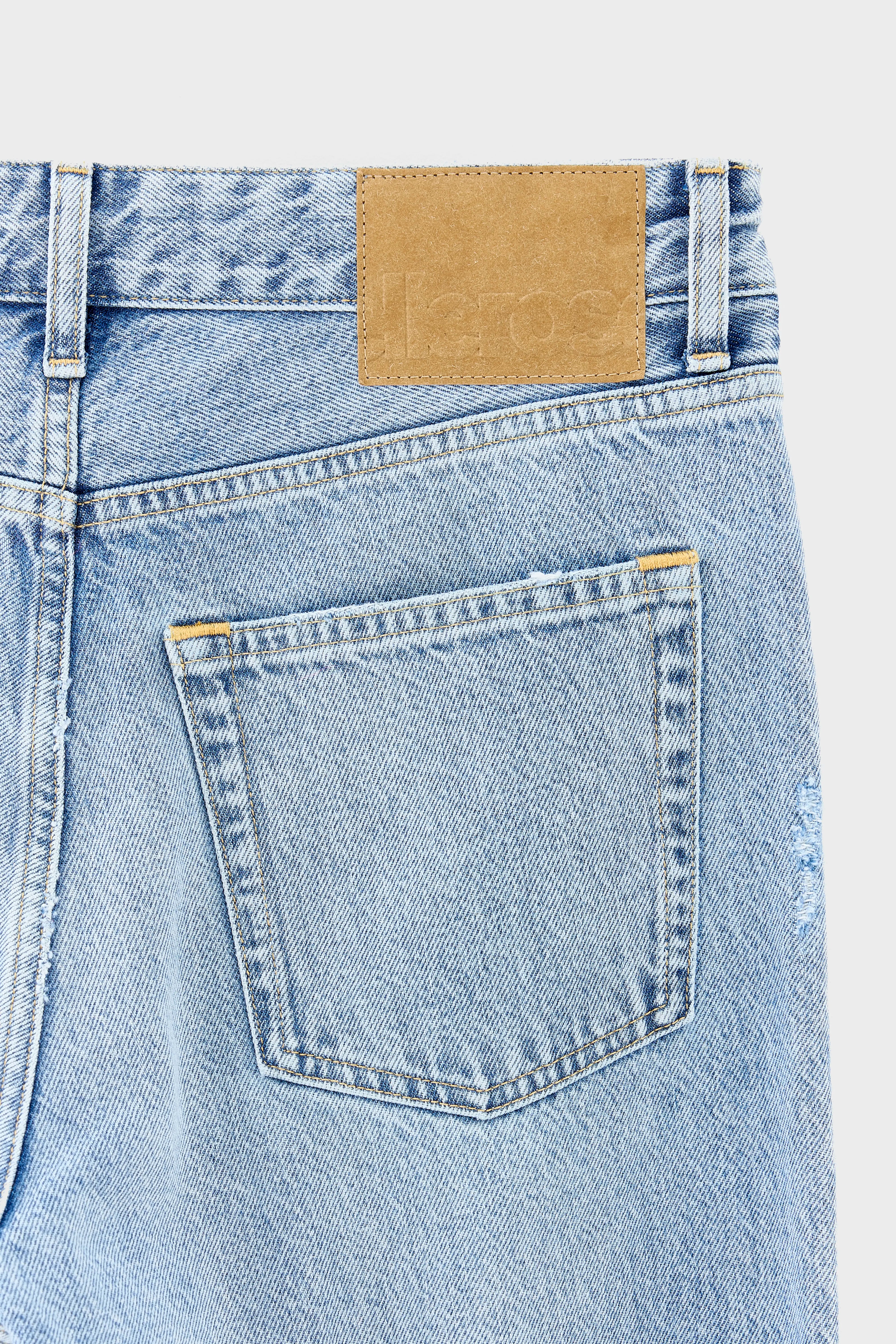 Denim N. 35 straight jeans (261 / W / LT BLUE BLEACH)