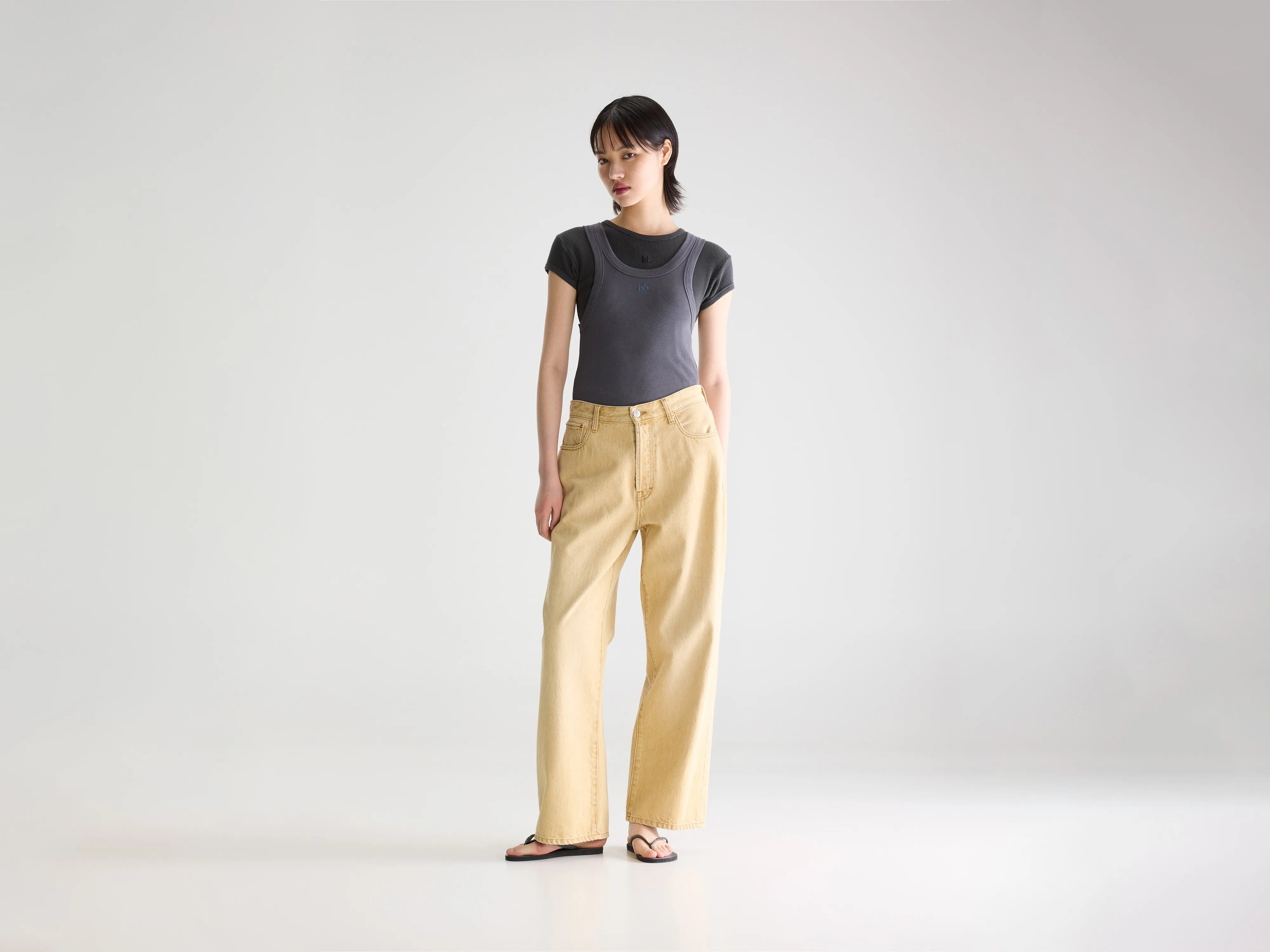 Denim N. 66 jean ample (261 / W / SAND SNOW)