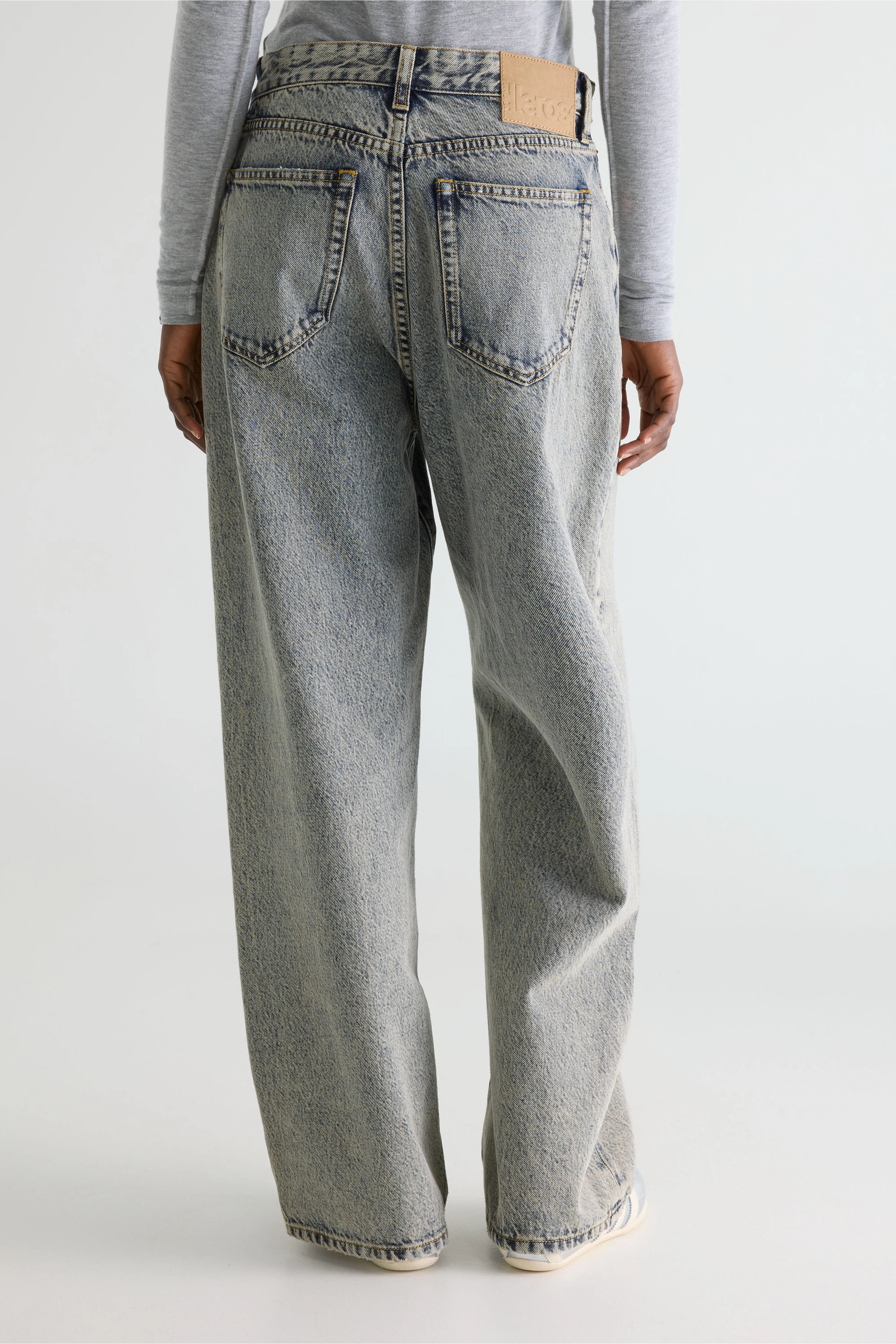 Denim N. 66 wijde jeans (261 / W / DIRTY BLUE)