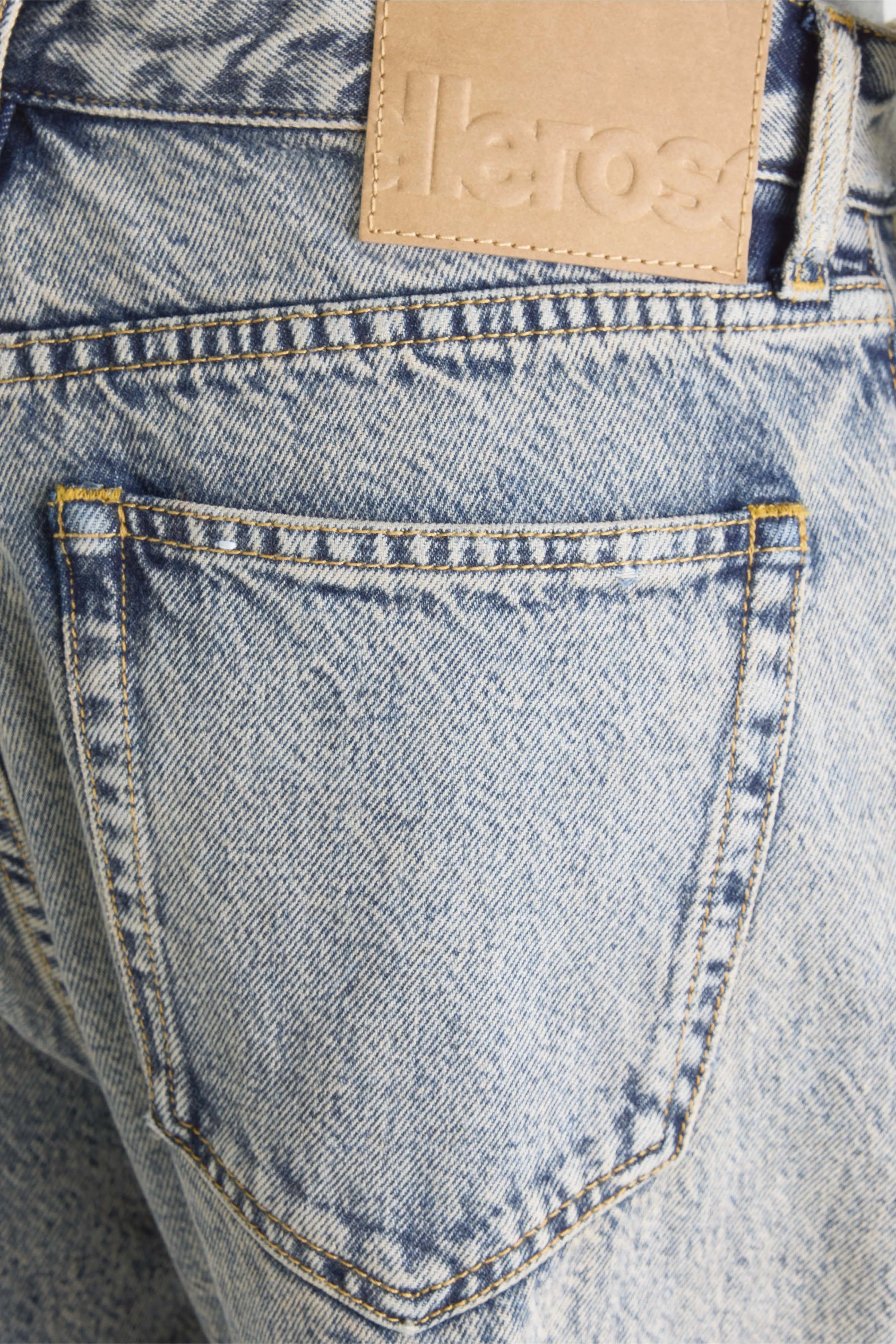 Denim N. 66 wijde jeans (261 / W / DIRTY BLUE)