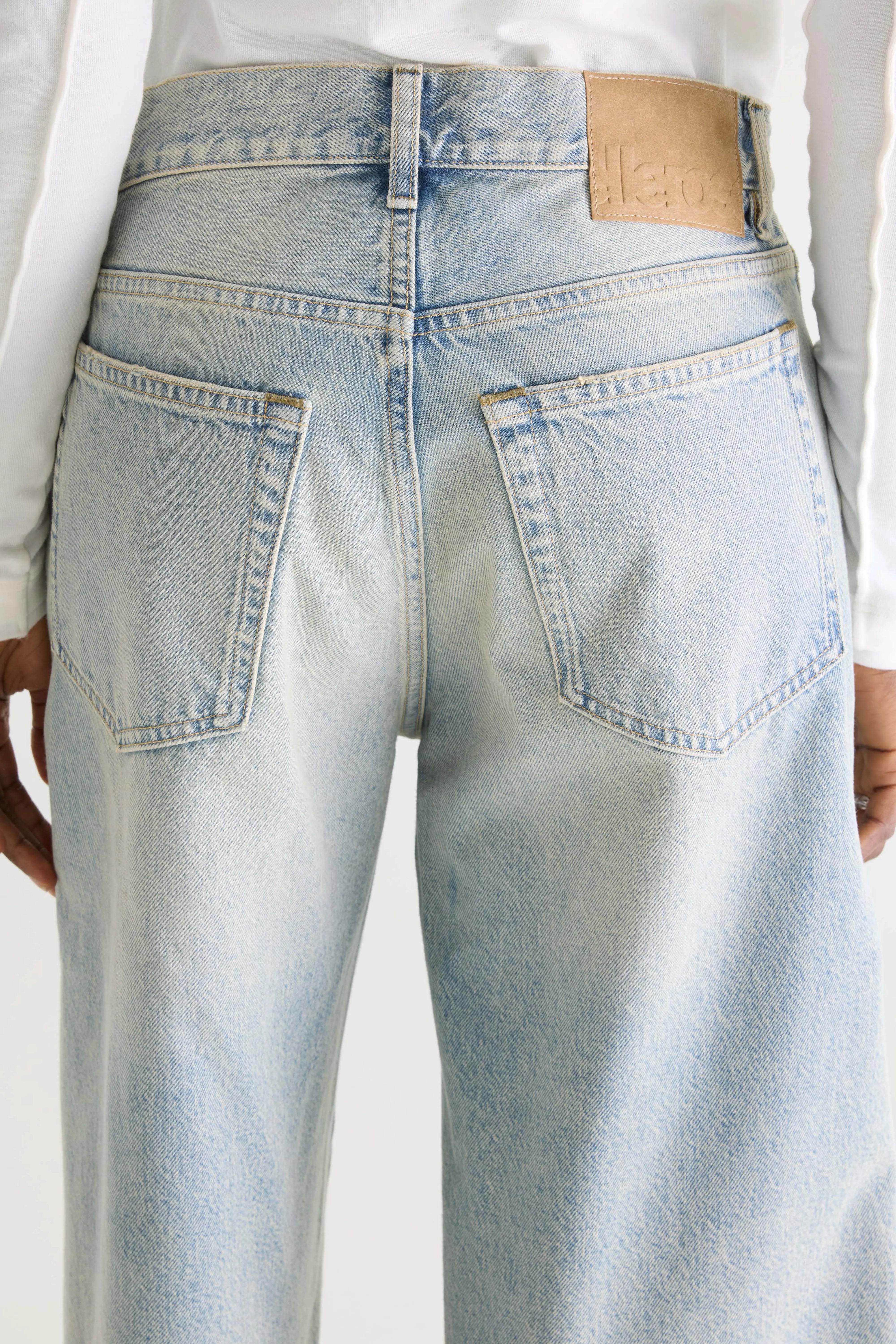 Kali baggy jeans (261 / W / DUSTY BLEACH)