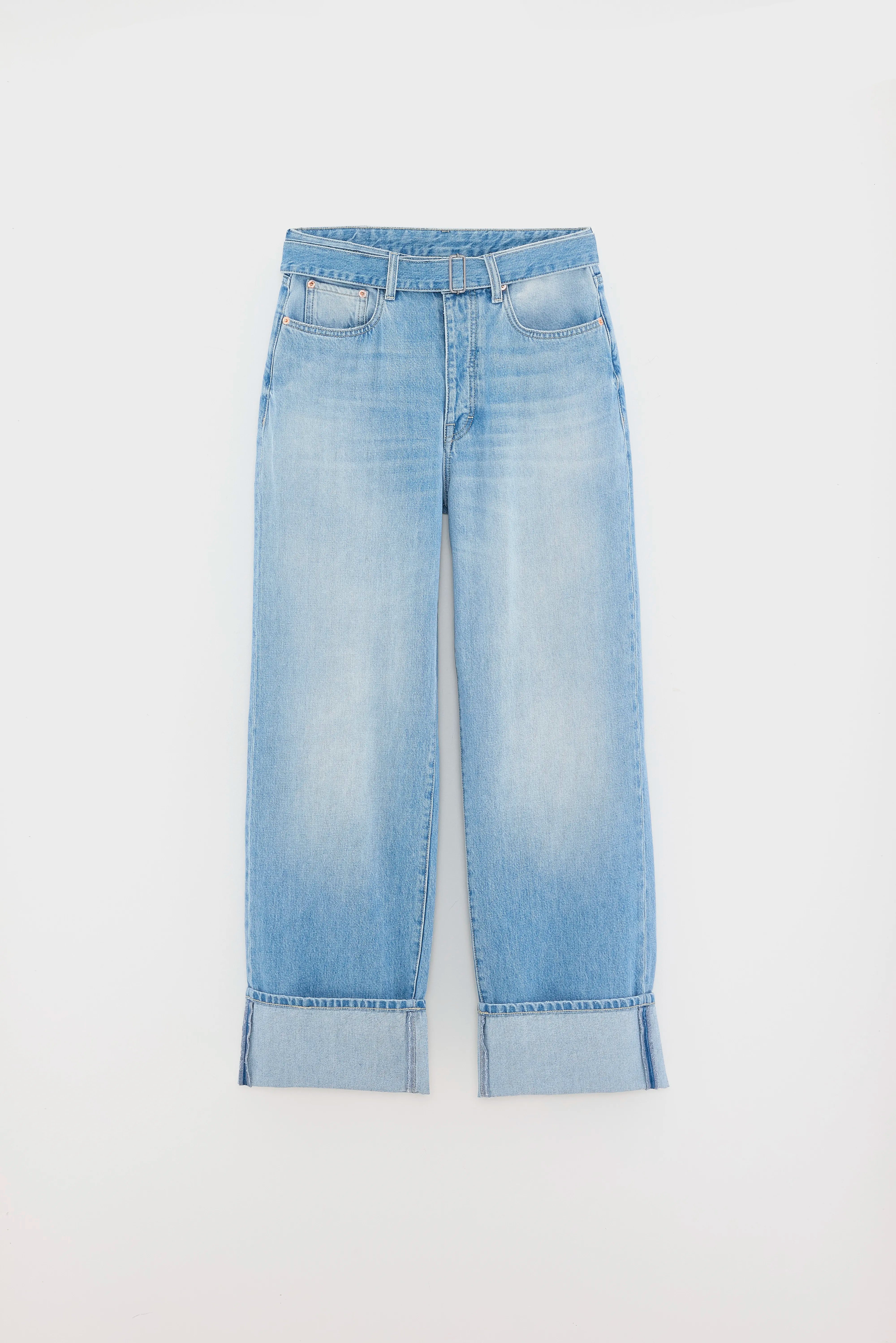 Denim N. 67 loose jeans (261 / W / USED LT BLUE)