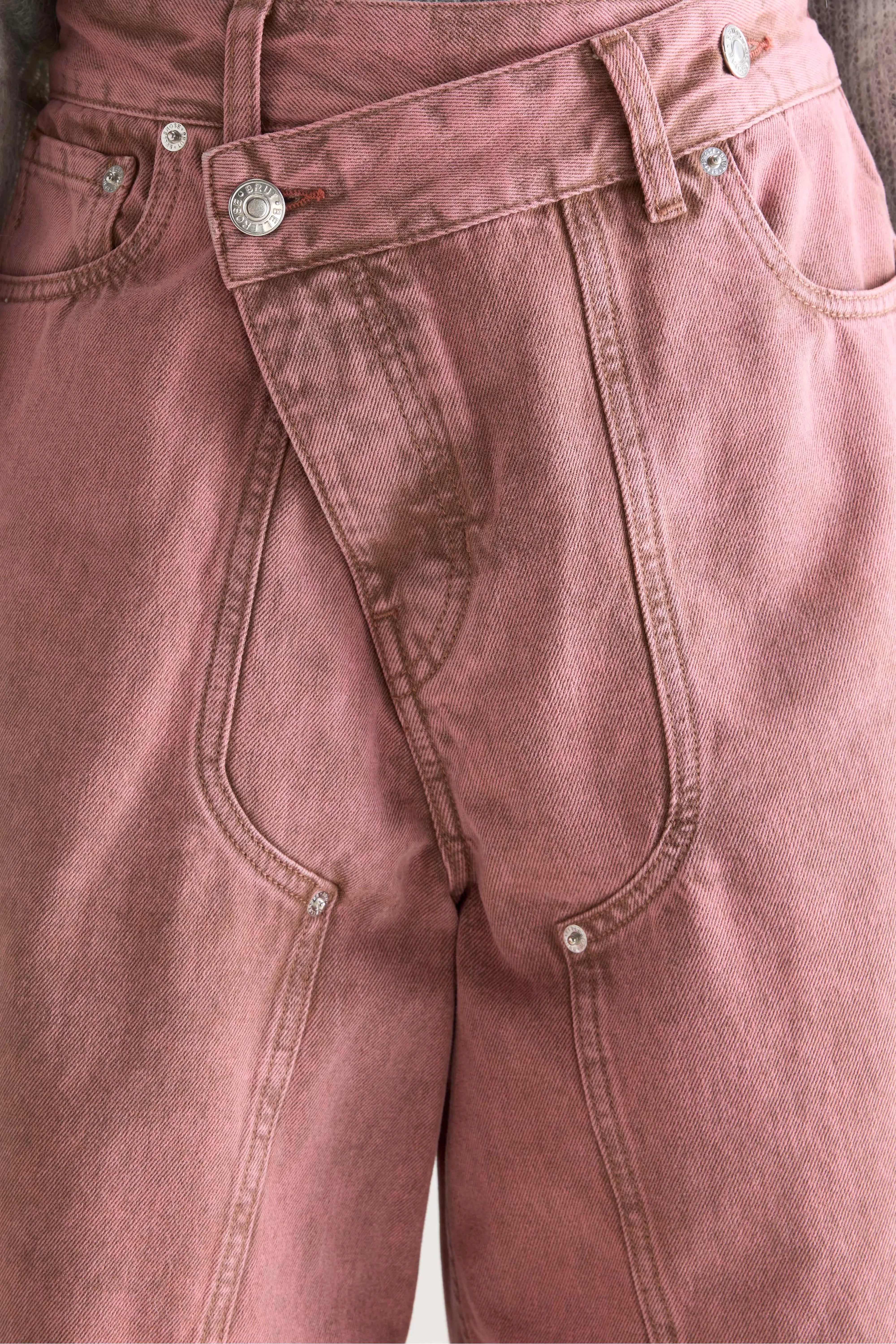 Pearly Bermuda shorts (261 / W / DUSTY PINK)