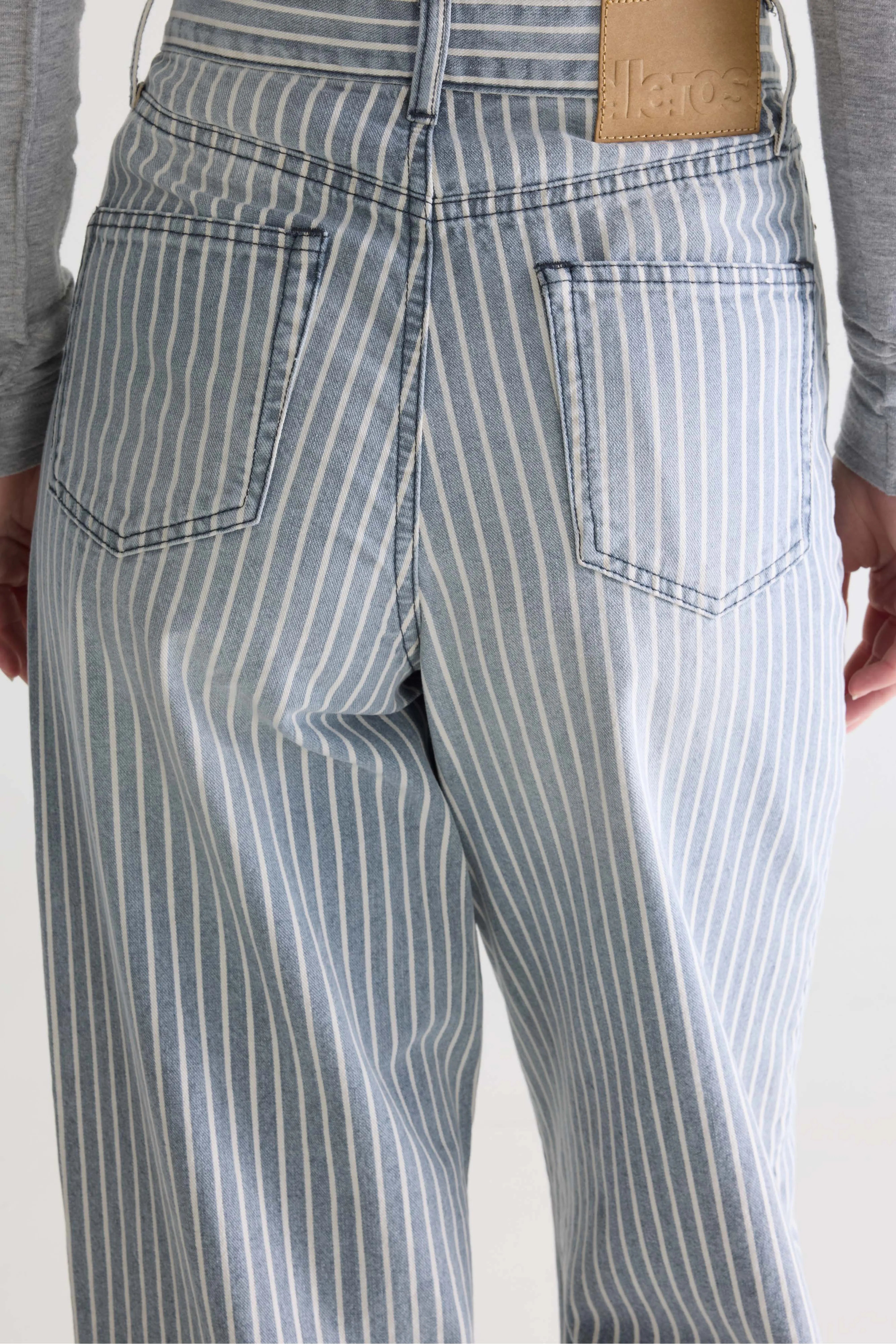 Denim N. 64 wide jeans (261 / W / STRIPE A)