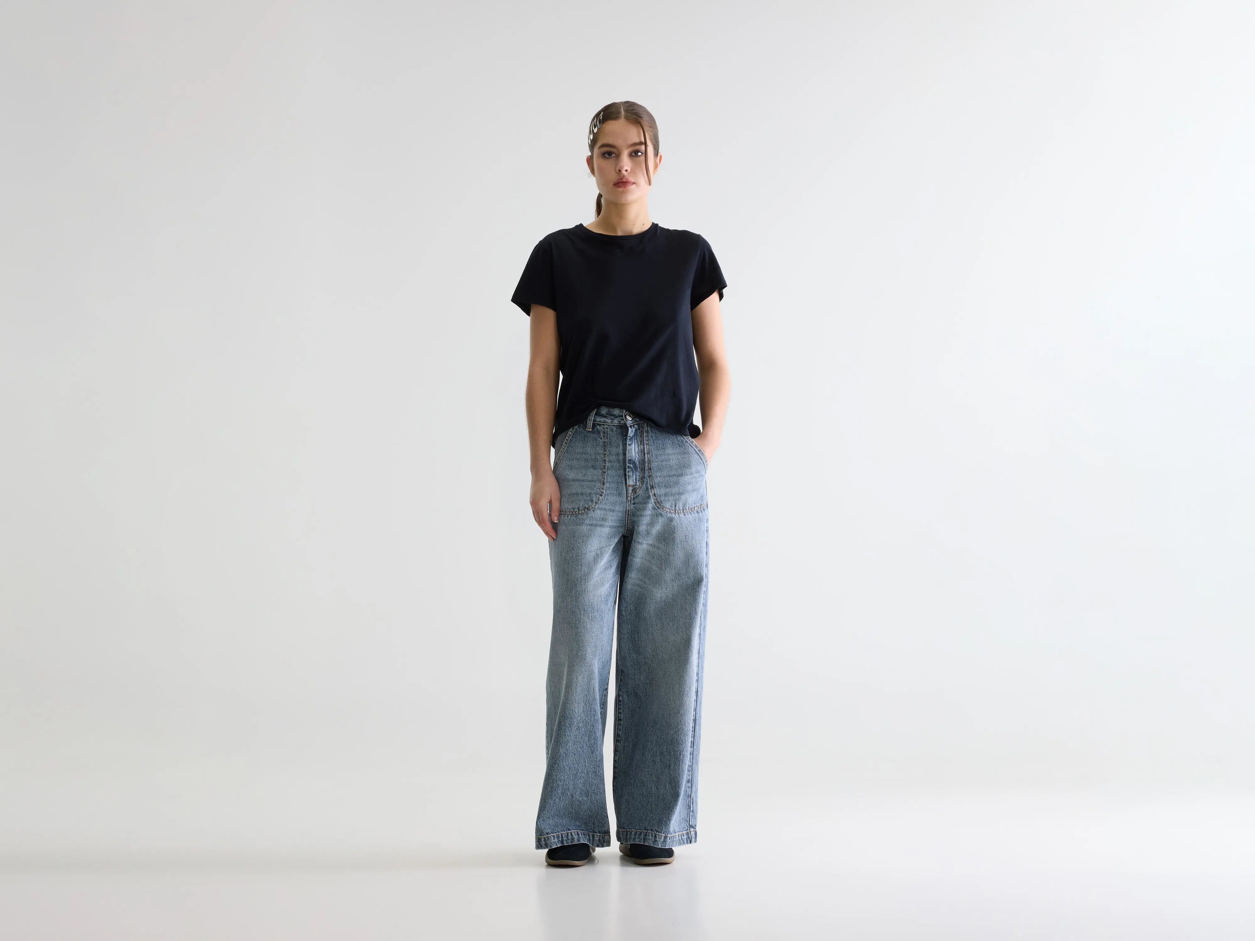 Denim N. 62 - wijde jeans (261 / W / VINTAGE BLUE)