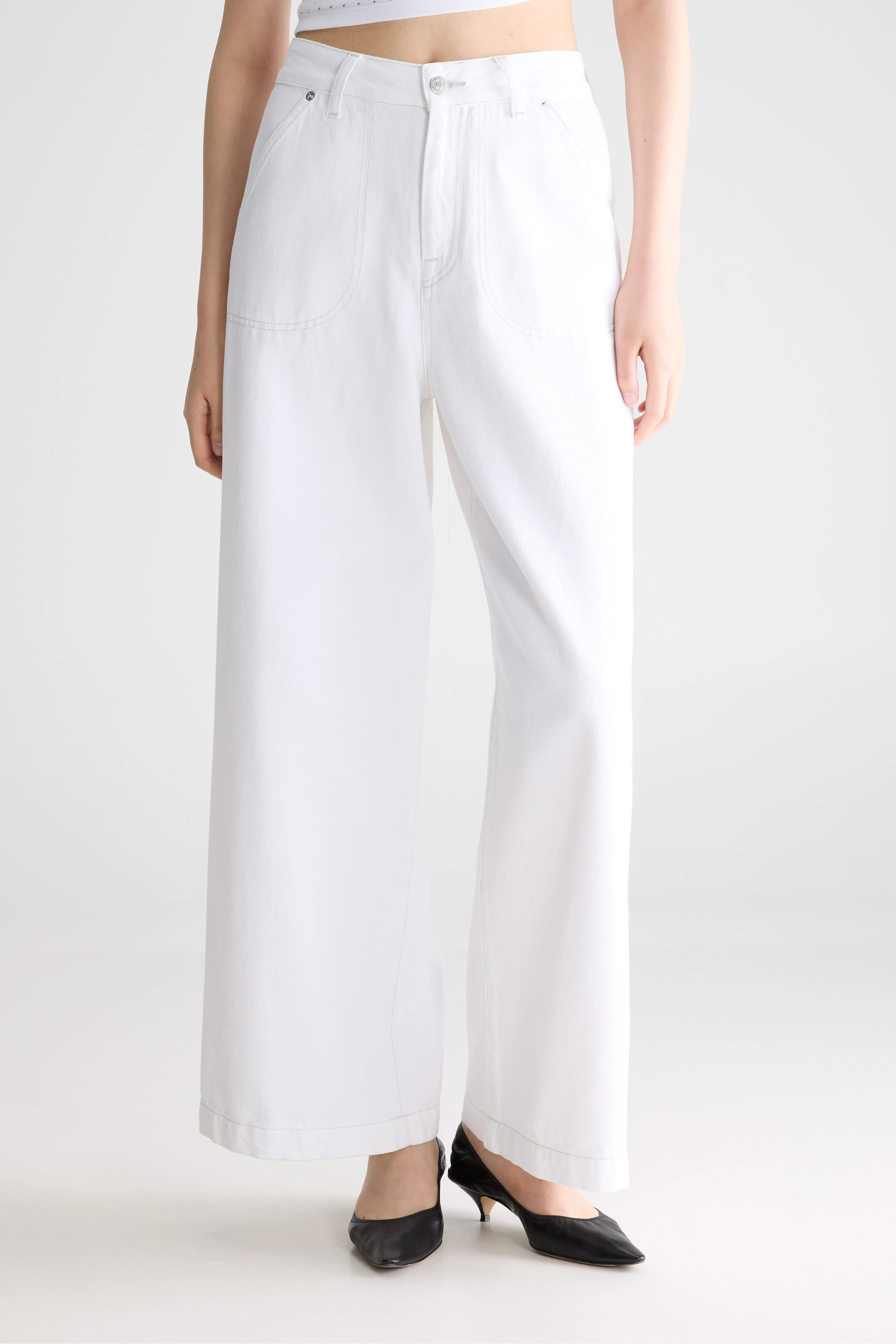 Denim N. 62 - wijde jeans (261 / W / WHITE)