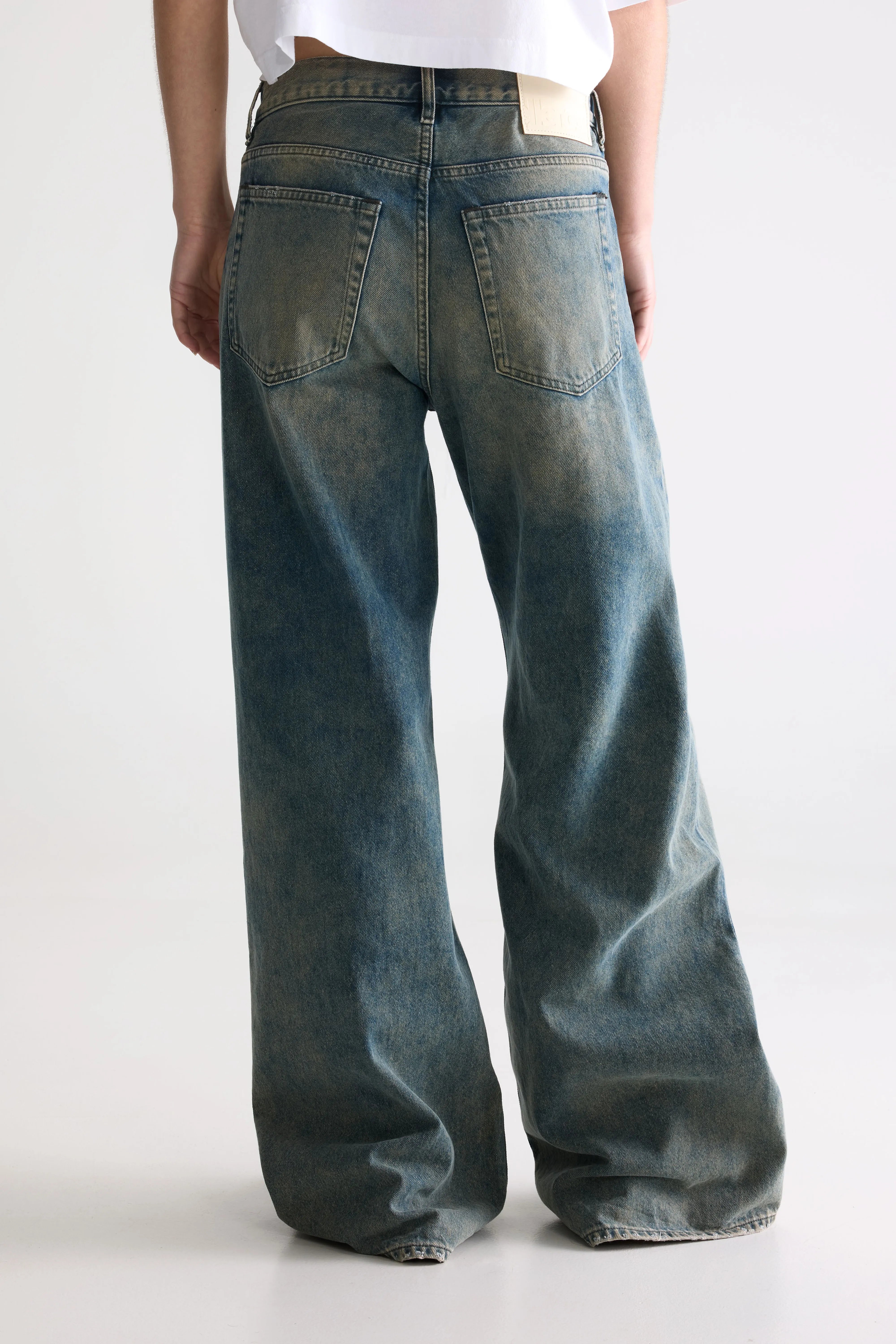 Denim N. 97 wide jeans (261 / W / DUSTY USED BLUE)