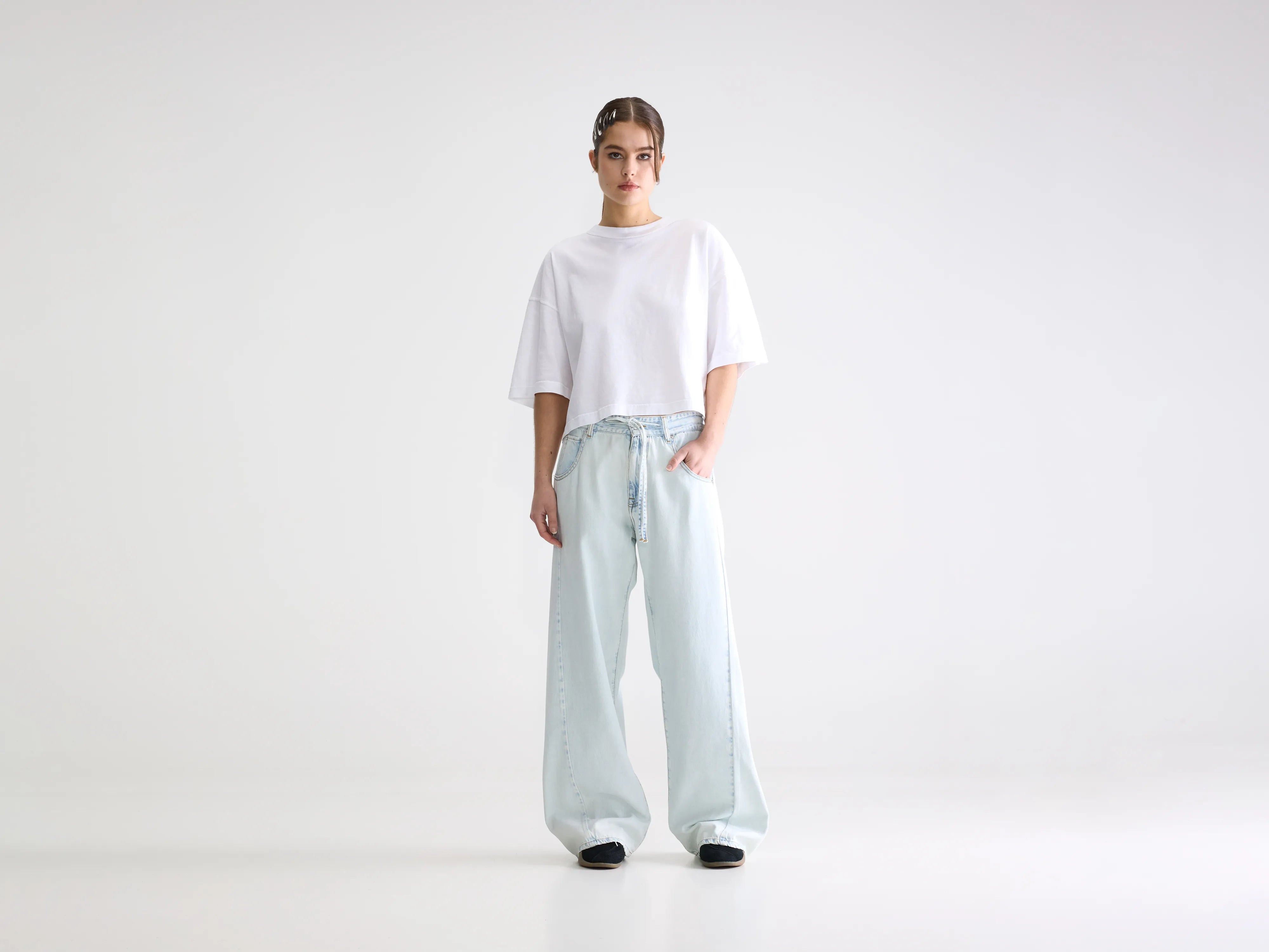 Denim N. 65 jean ample (261 / W / ICE BLEACH)