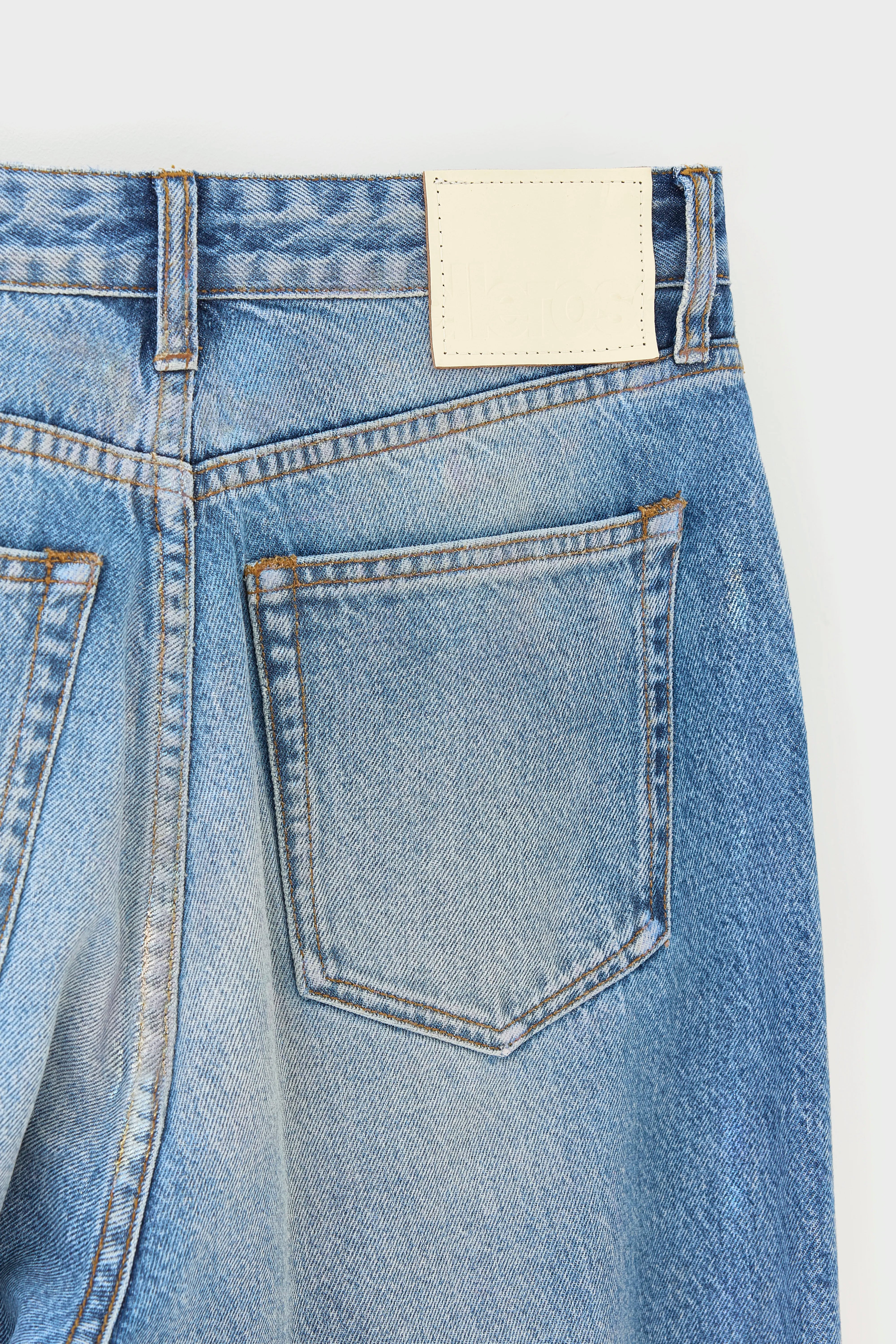 Denim N. 66 jean ample (261 / W / USED OPALE BLUE)