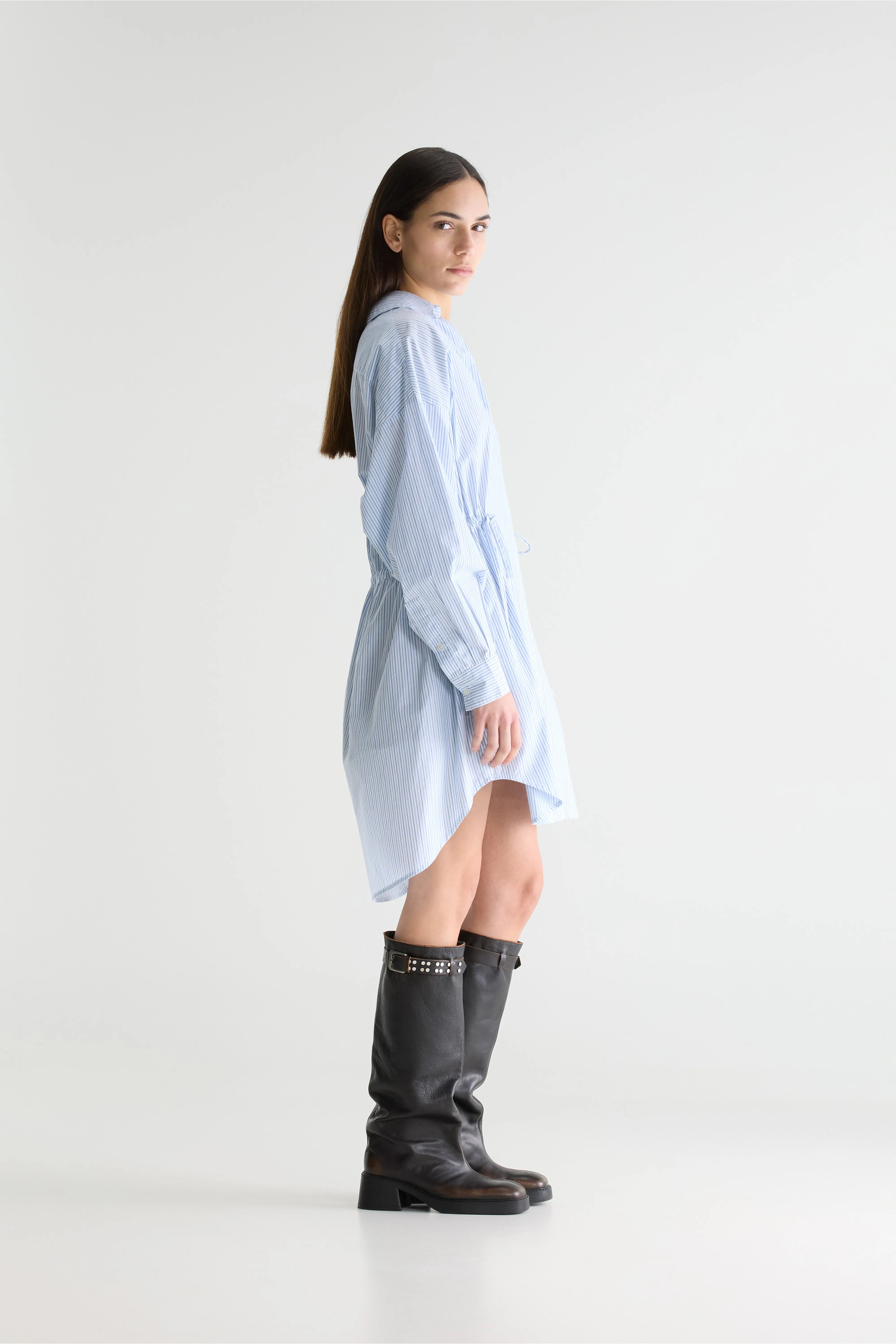 Coney shirt dress (261 / W / STRIPE A)