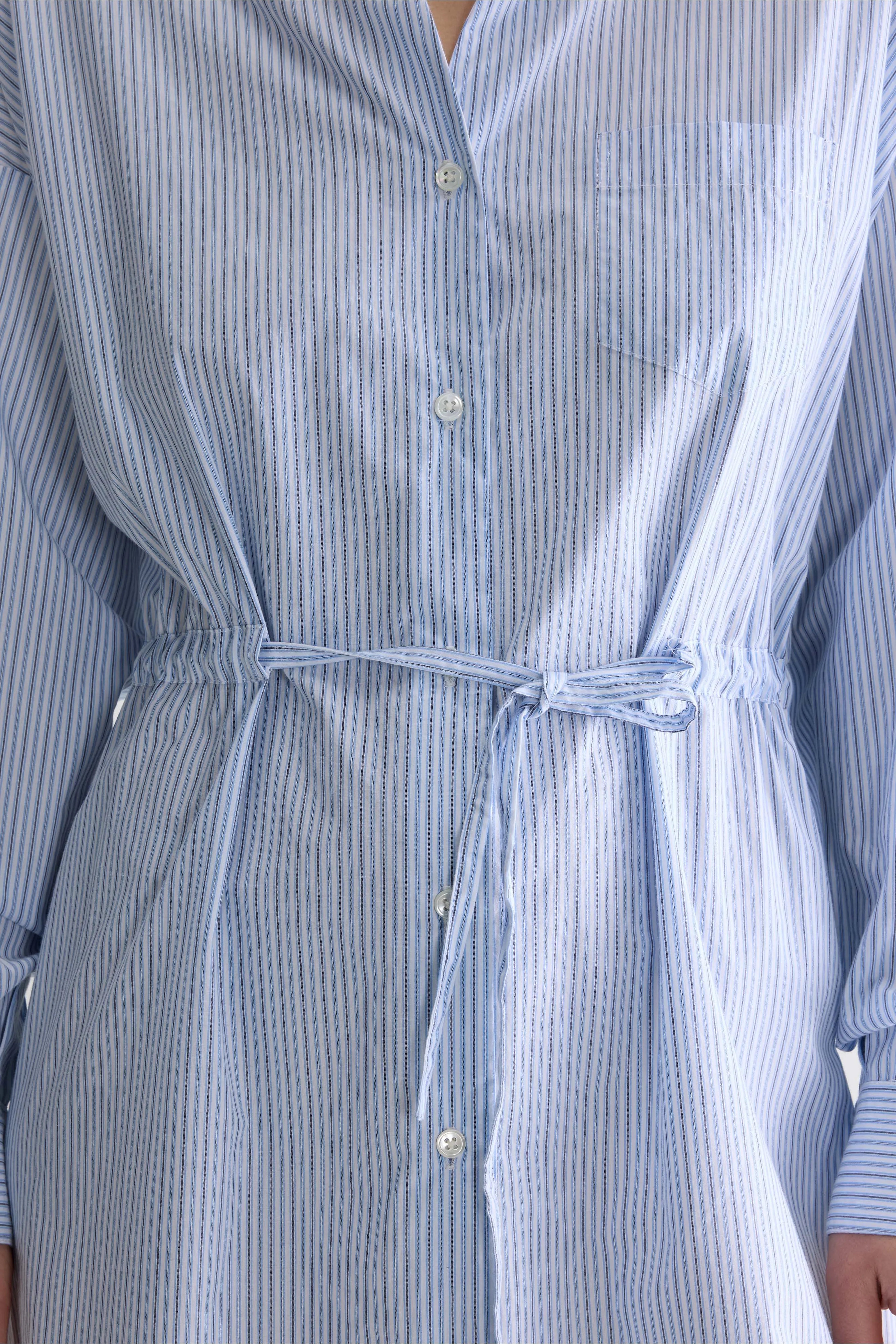 Robe-chemise à rayures Coney (261 / W / STRIPE A)