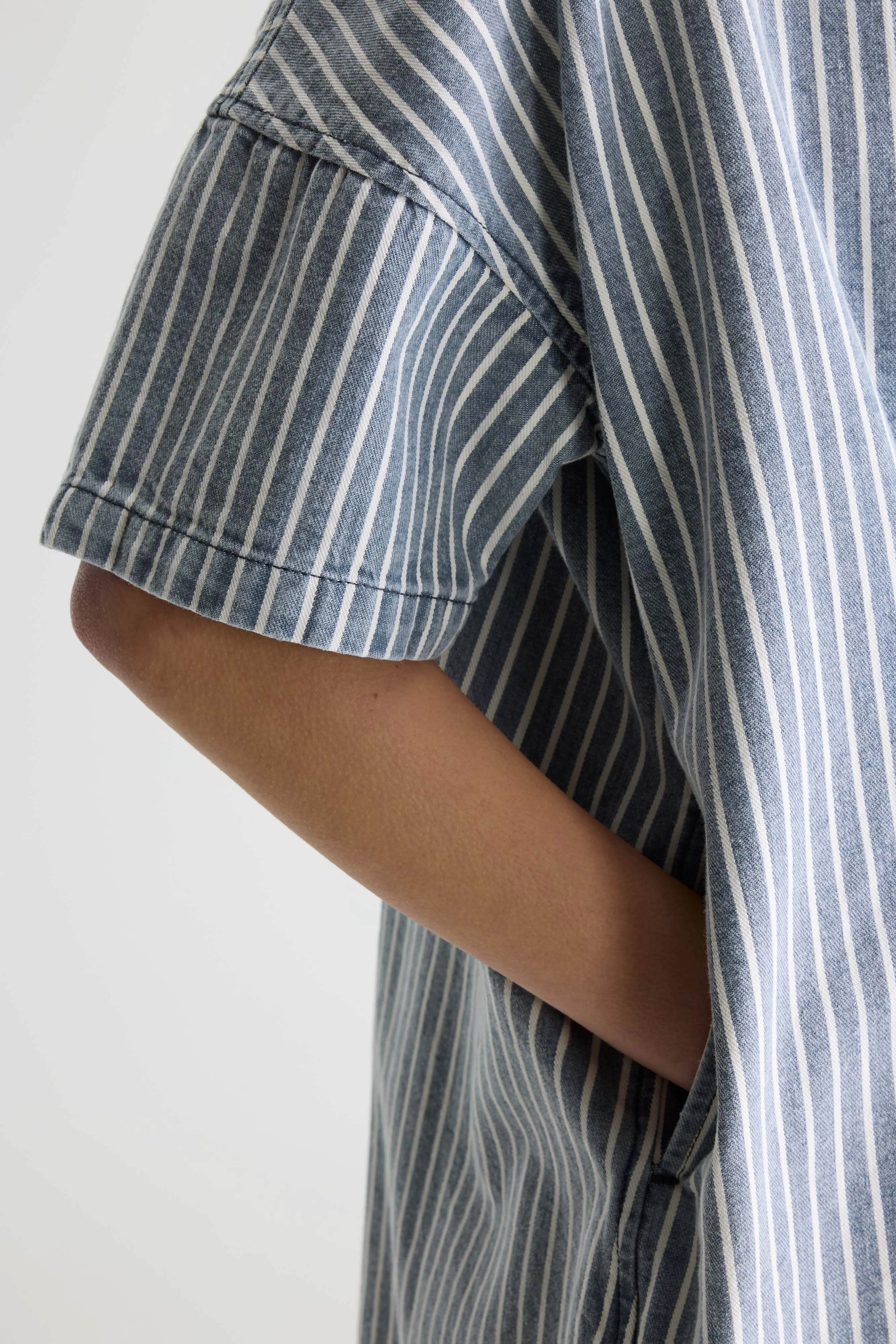 Pax denim jurk (261 / W / STRIPE A)