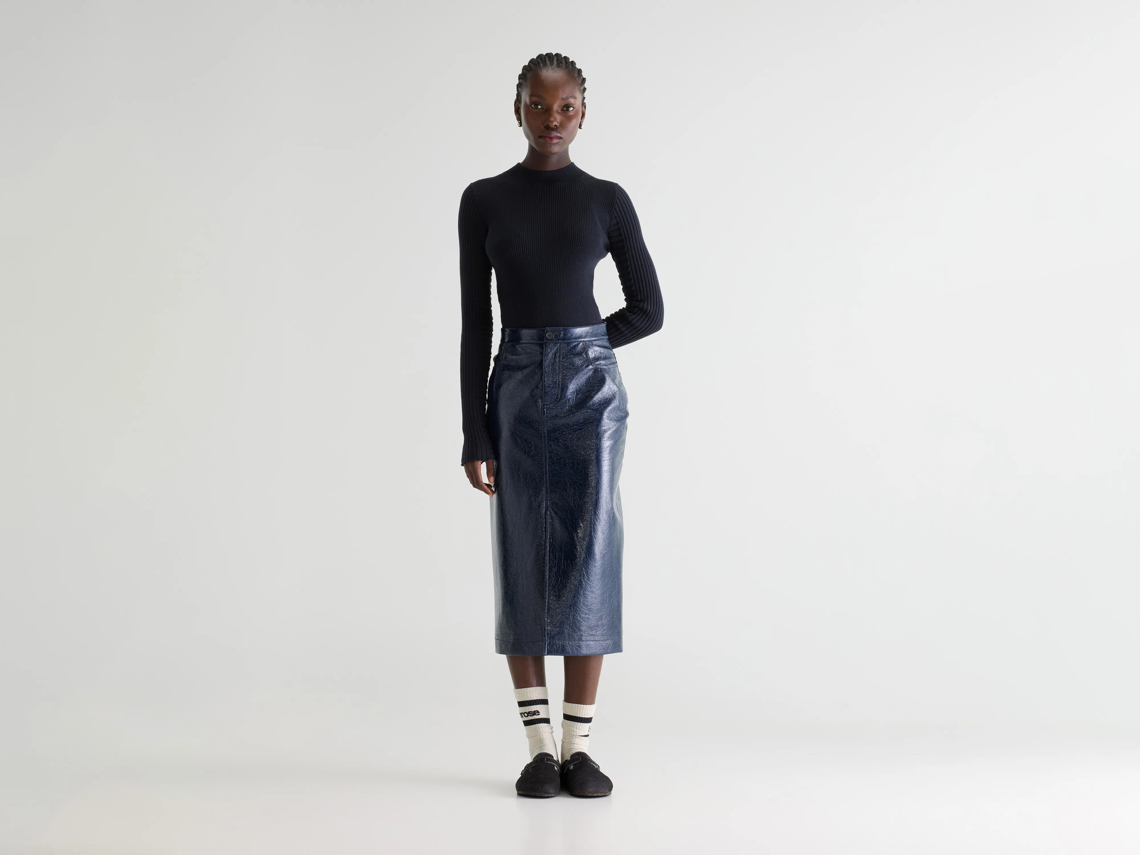 Jupe midi Halina (261 / W / CAPTAIN)