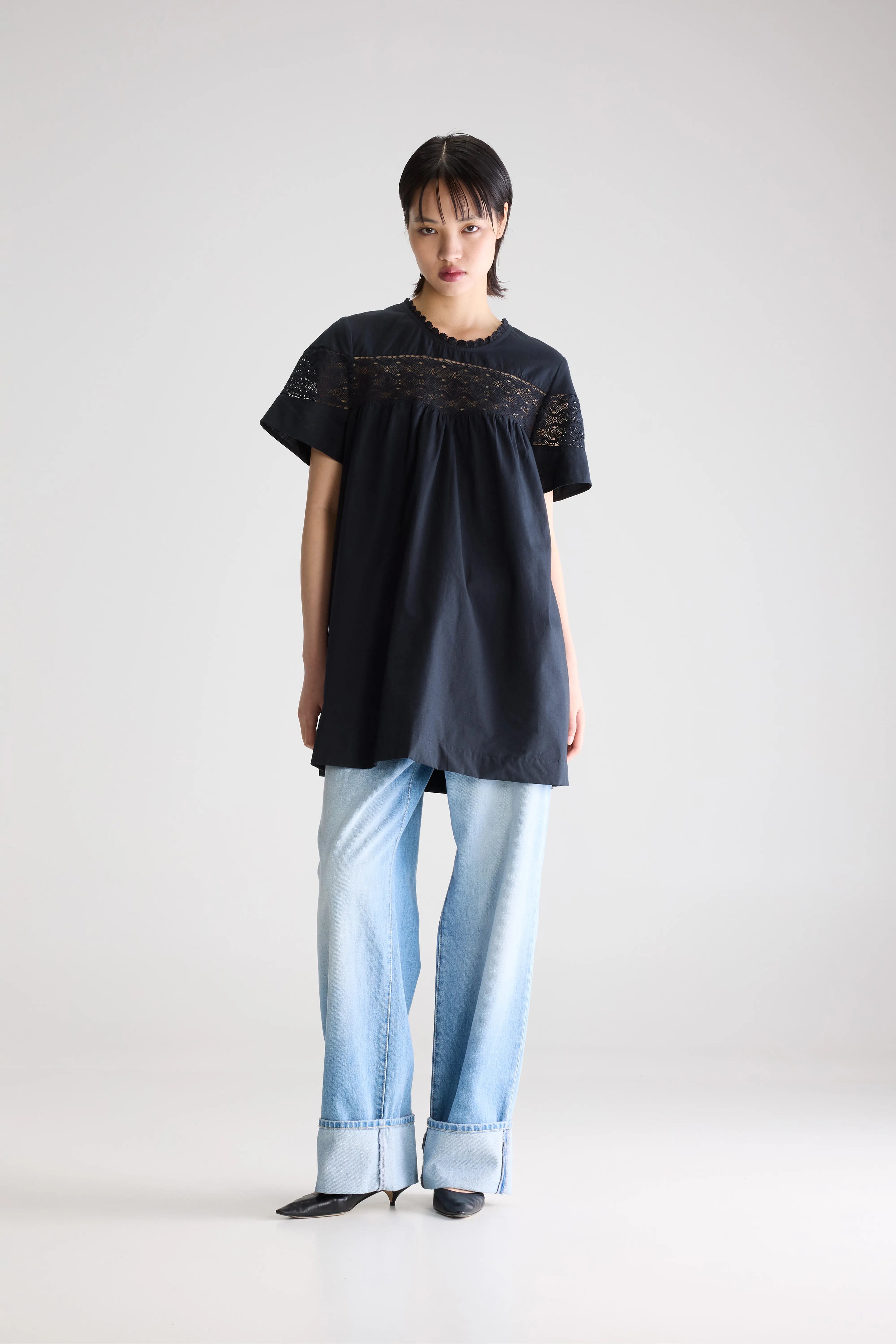 Robe babydoll Delhi (261 / W / METEORITE)