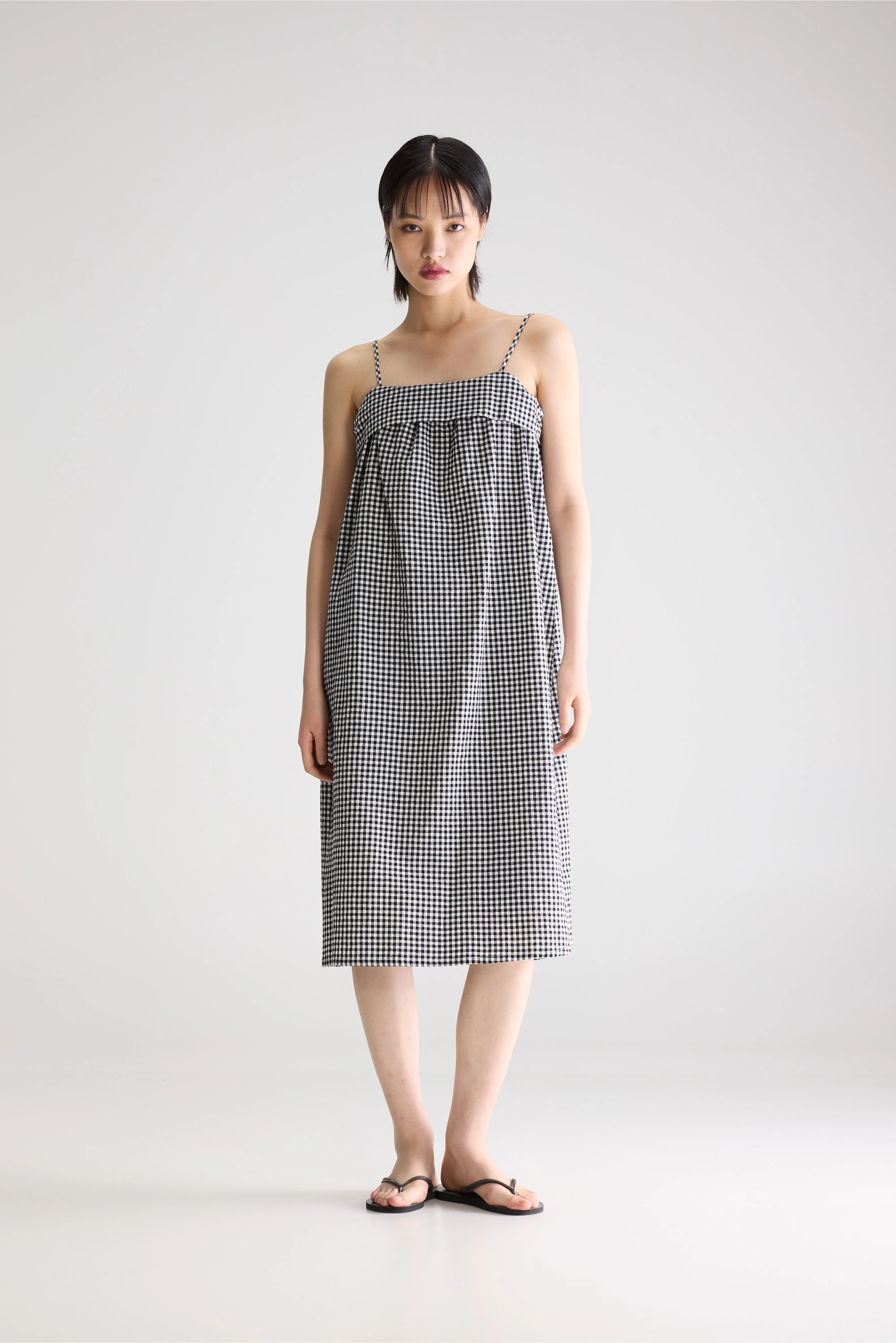 Robe midi léopard Tokyo (261 / W / CHECK A)