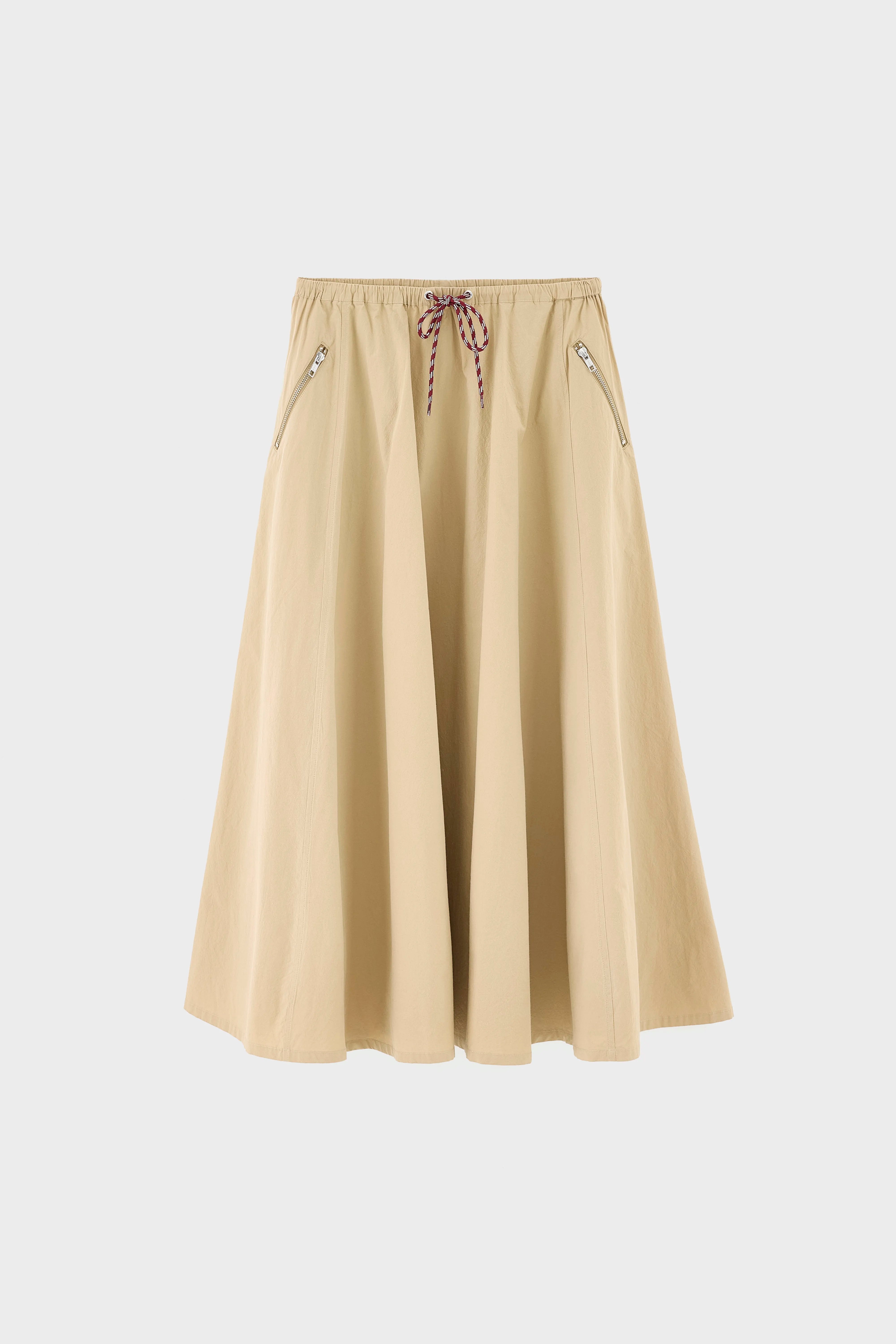 Harlin relaxed midi skirt (261 / W / CLAY)