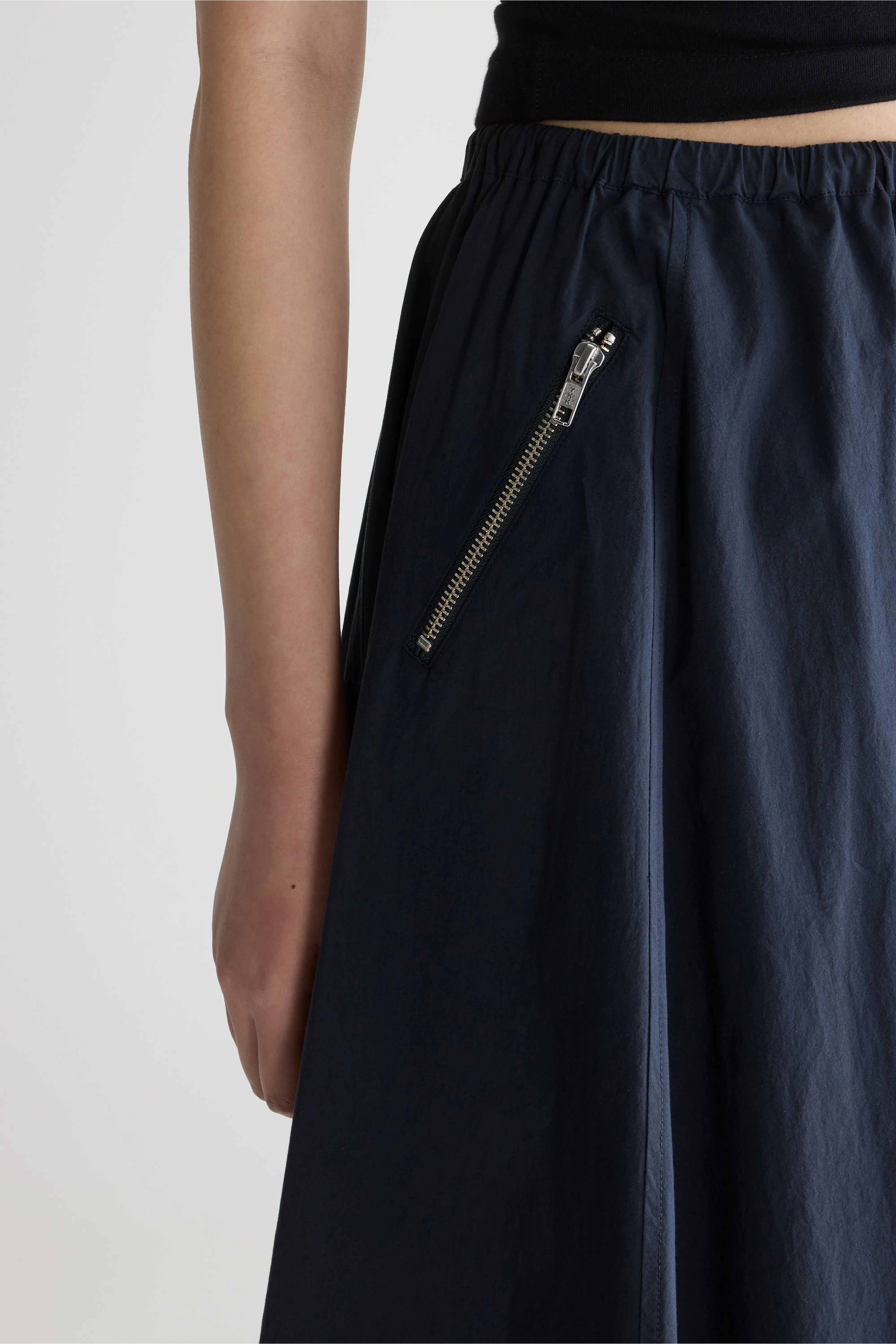 Harlin relaxed midi skirt (261 / W / CAPTAIN)