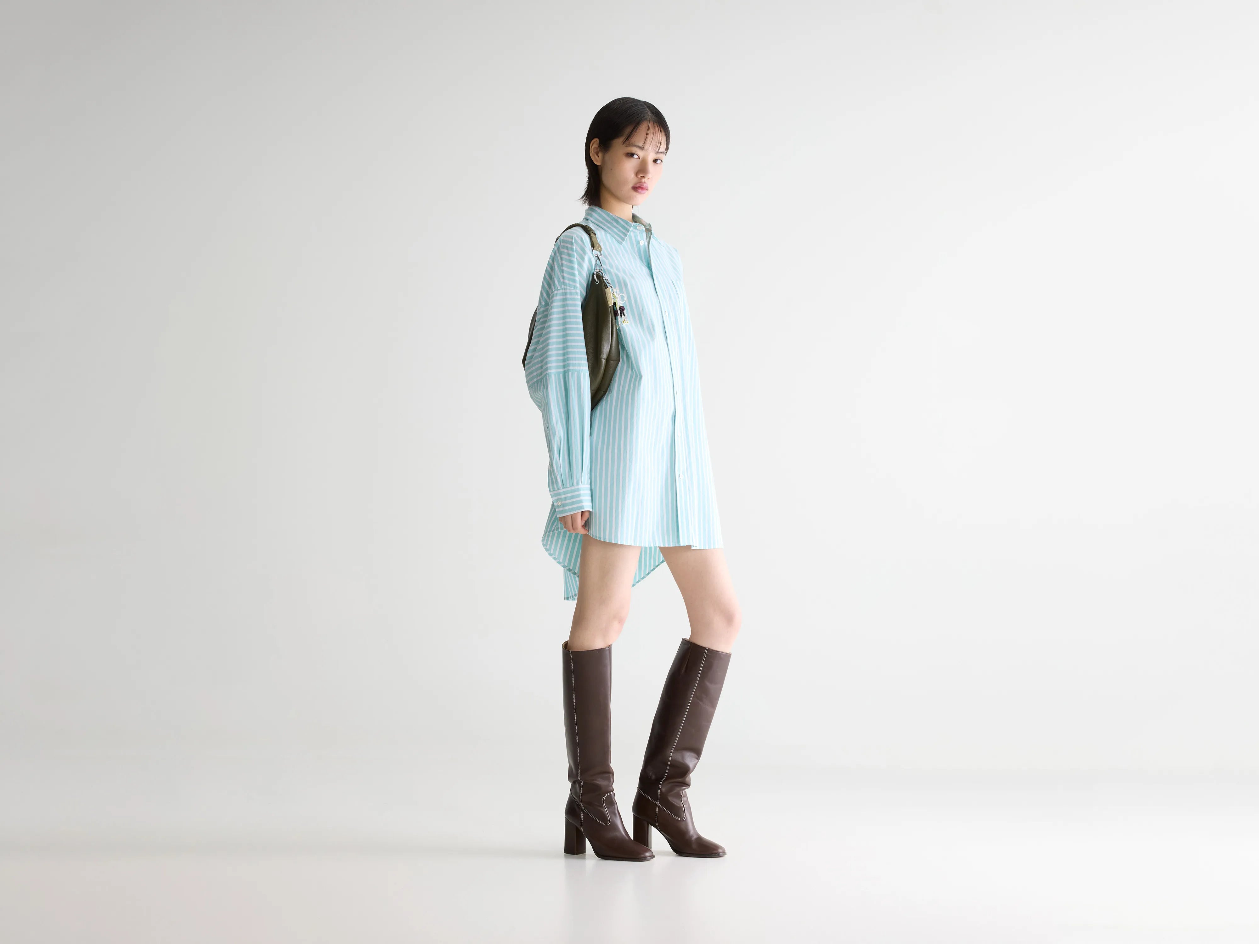 Robe-chemise rayée Jinner (261 / W / STRIPE A)