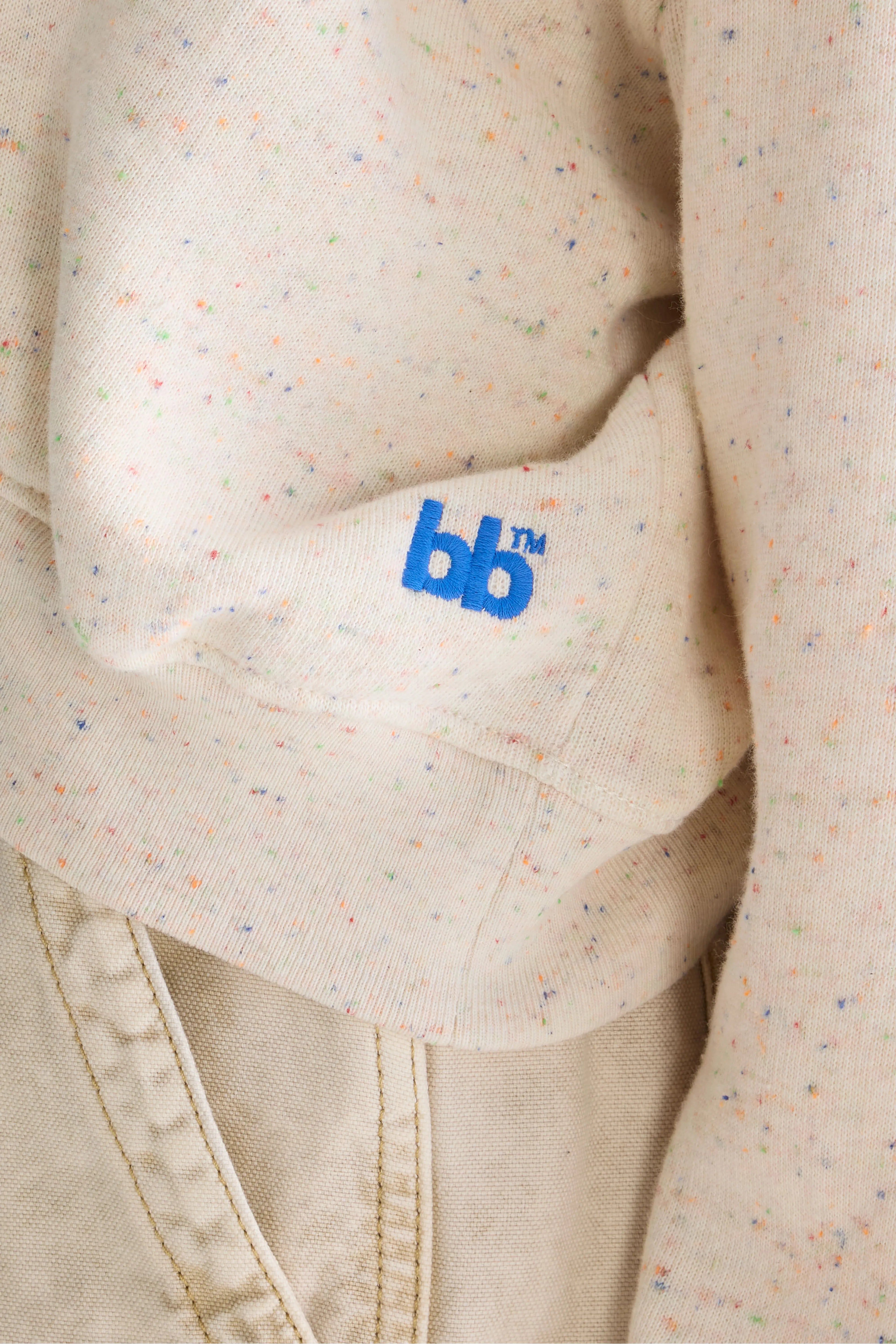 Fancy cropped crewneck sweatshirt (261 / W / COMBO C)