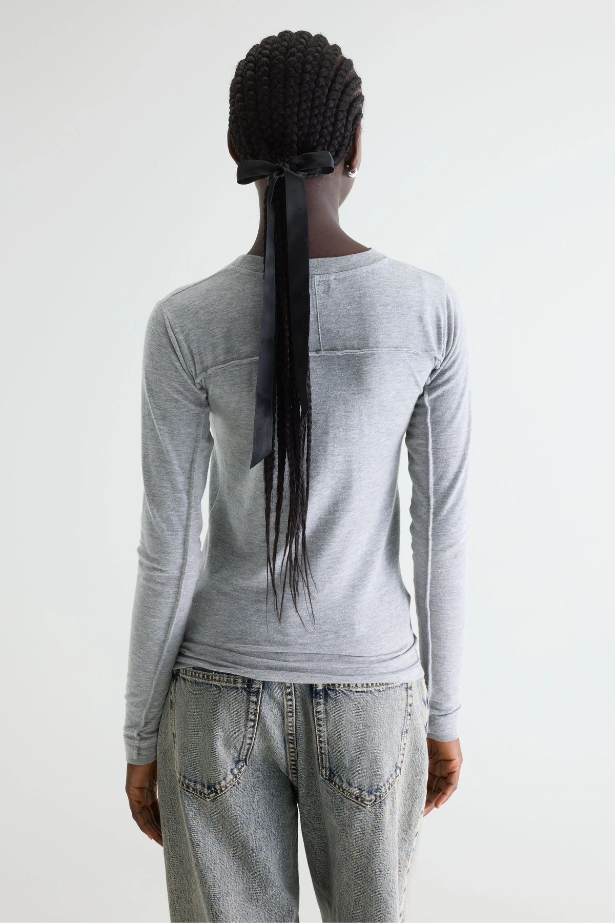 Mendy long-sleeve t-shirt (261 / W / H. GREY)