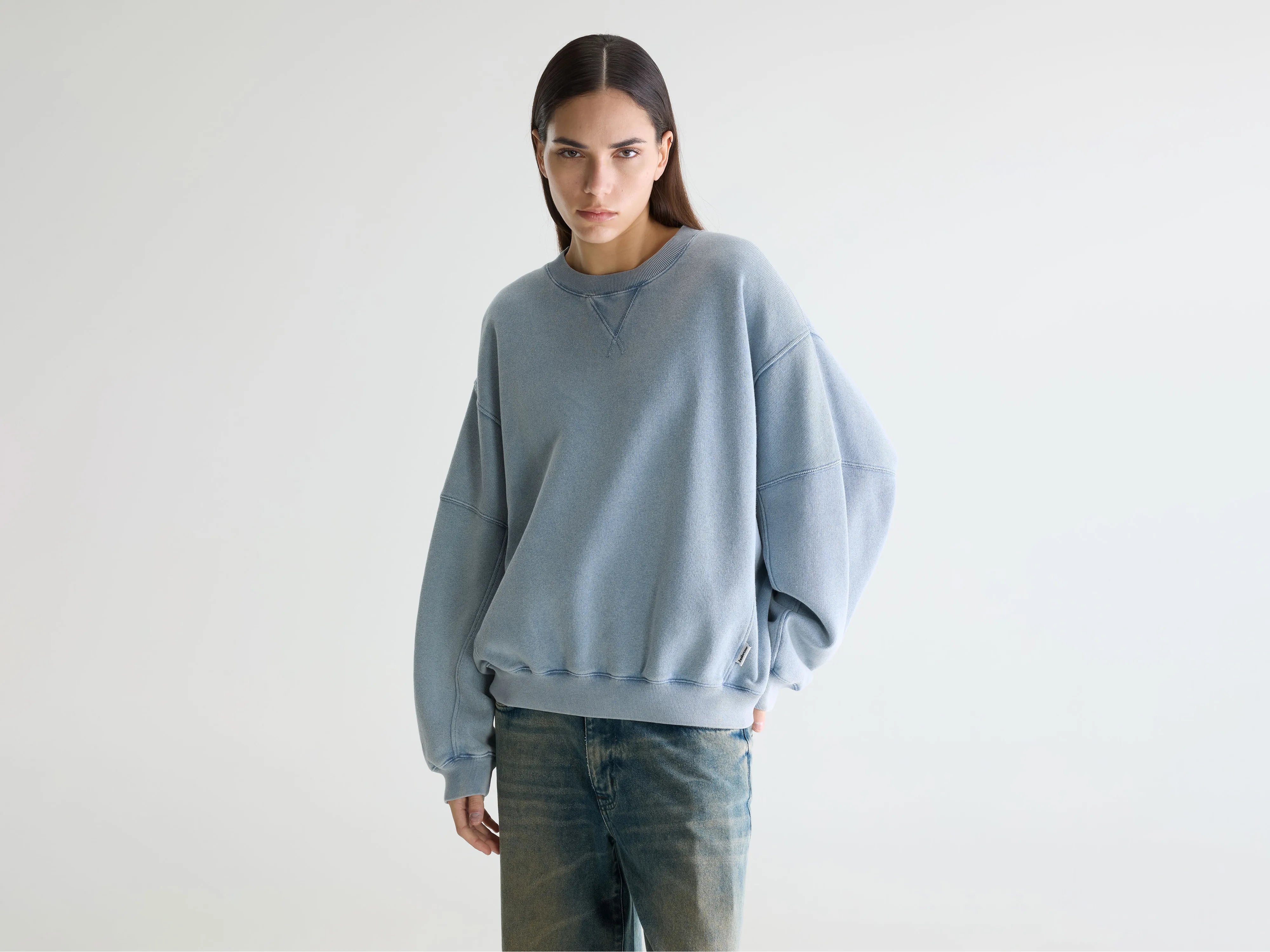 Flips sweatshirt met ronde hals (261 / W / ARTIC)