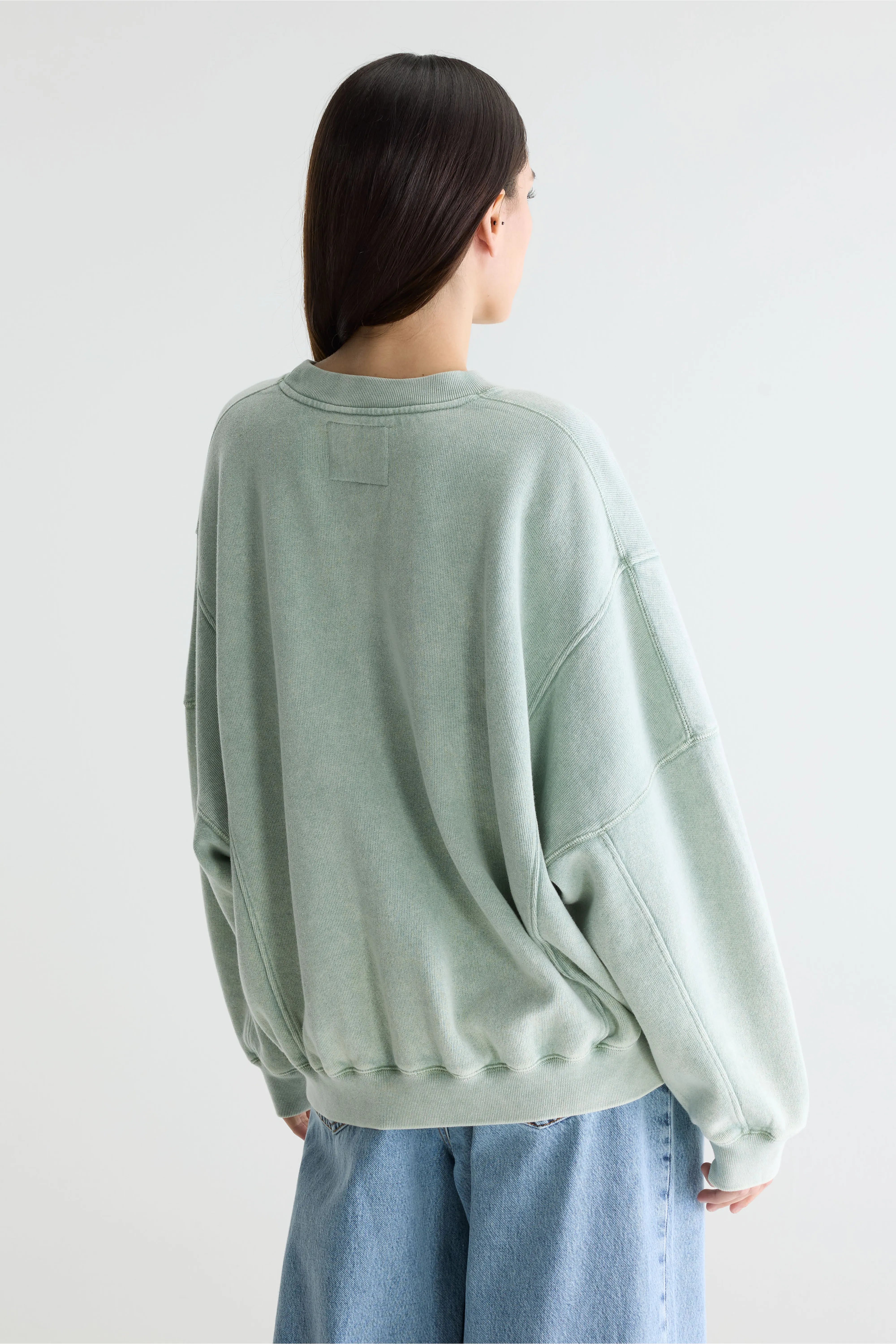 Flips sweatshirt met ronde hals (261 / W / JADEITE)