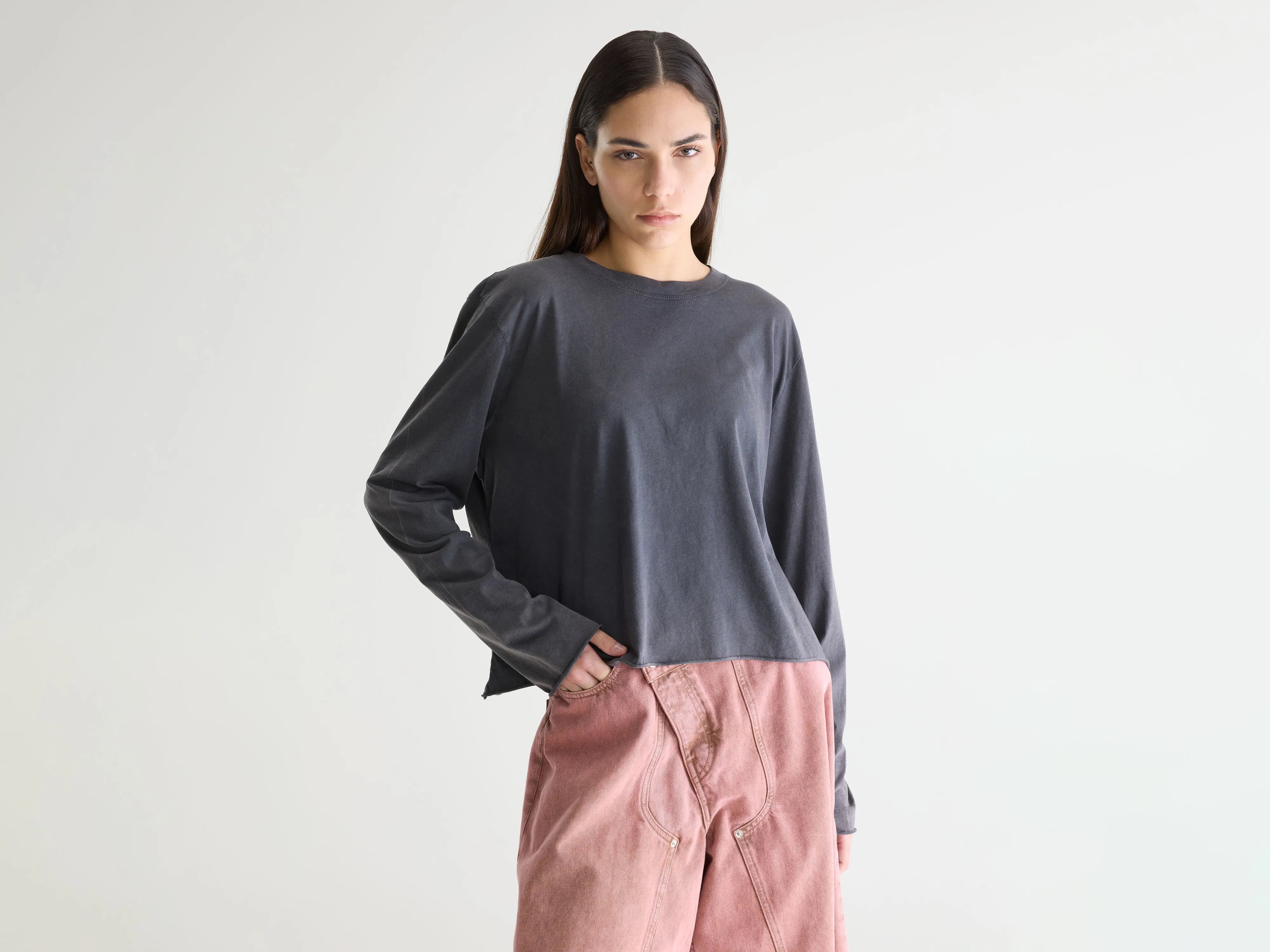 T-shirt à manches longues Fercy (261 / W / BLACK BEAUTY)