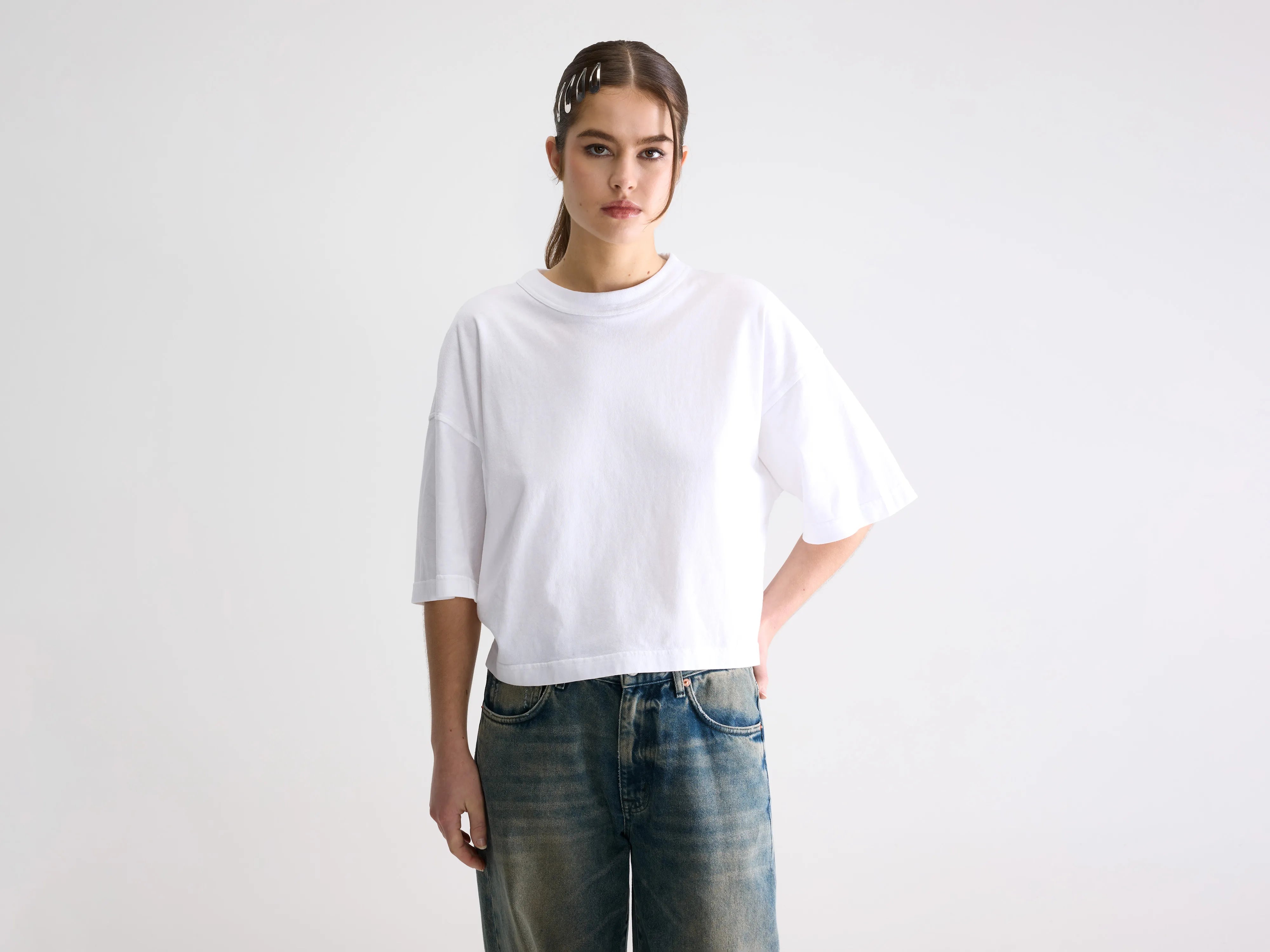 T-shirt à manches courtes Voss (261 / W / WHITE)