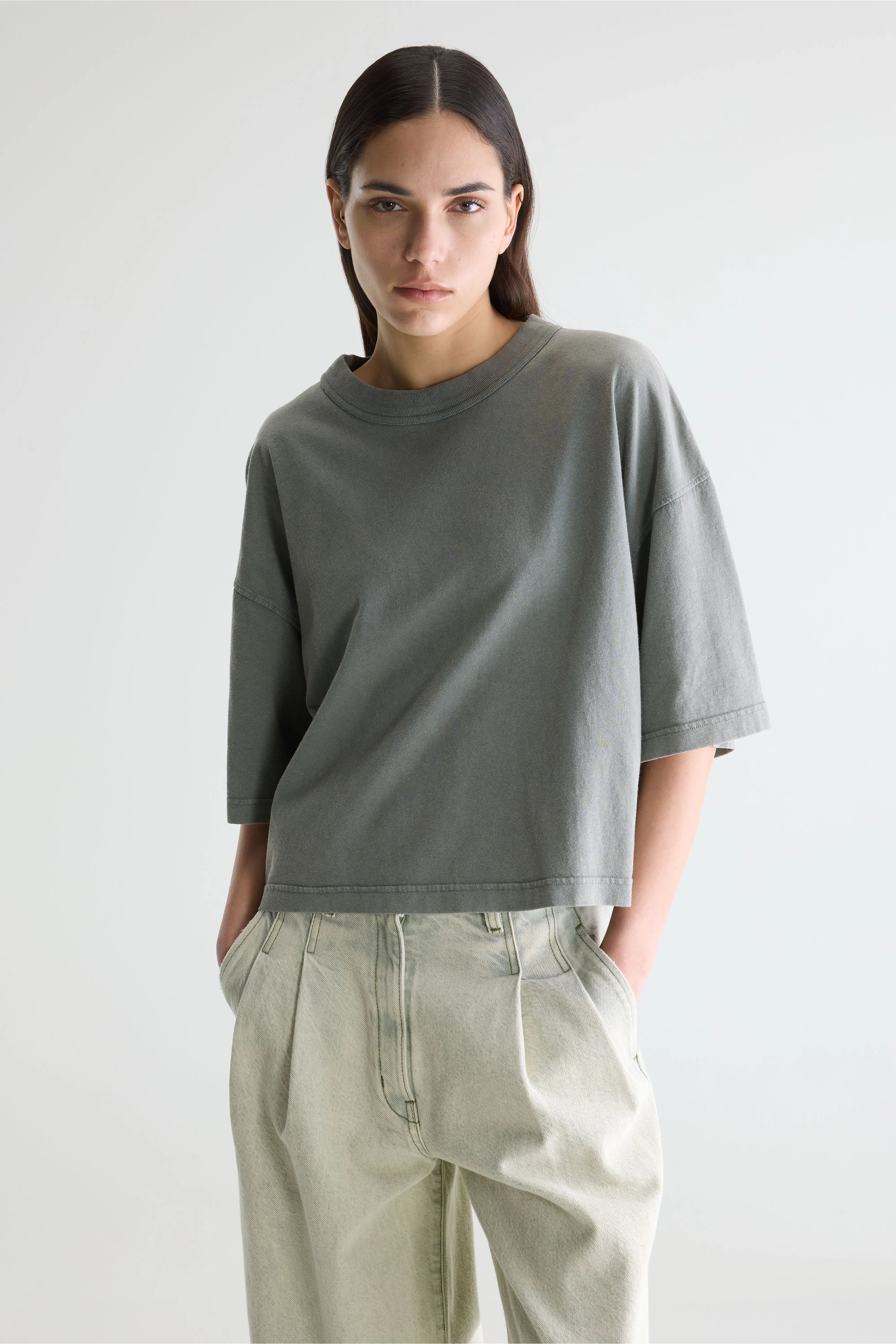 T-shirt à manches courtes Voss (261 / W / OXYD GREY)