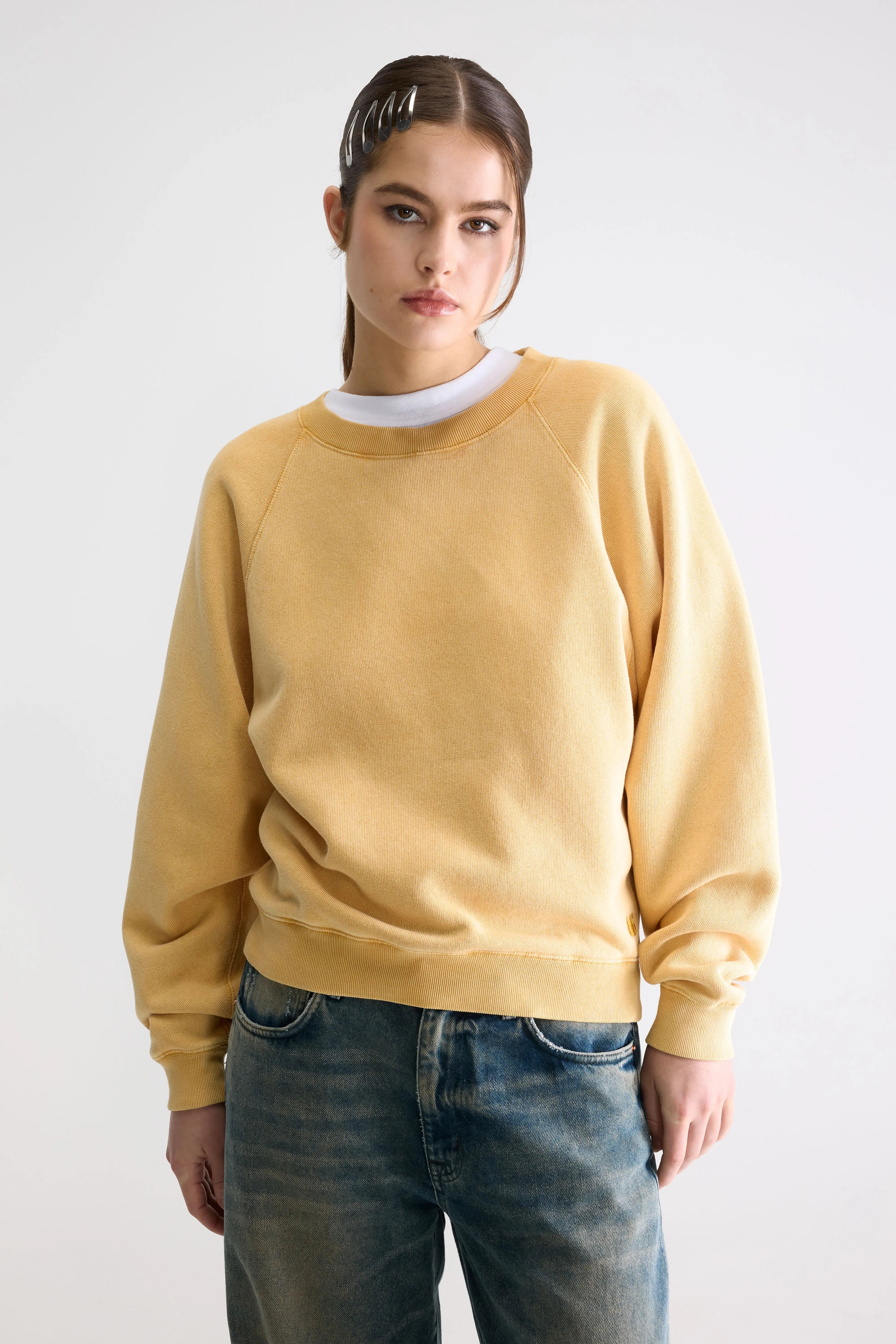 Fella relaxed sweatshirt (261 / W / SUNLIGHT)