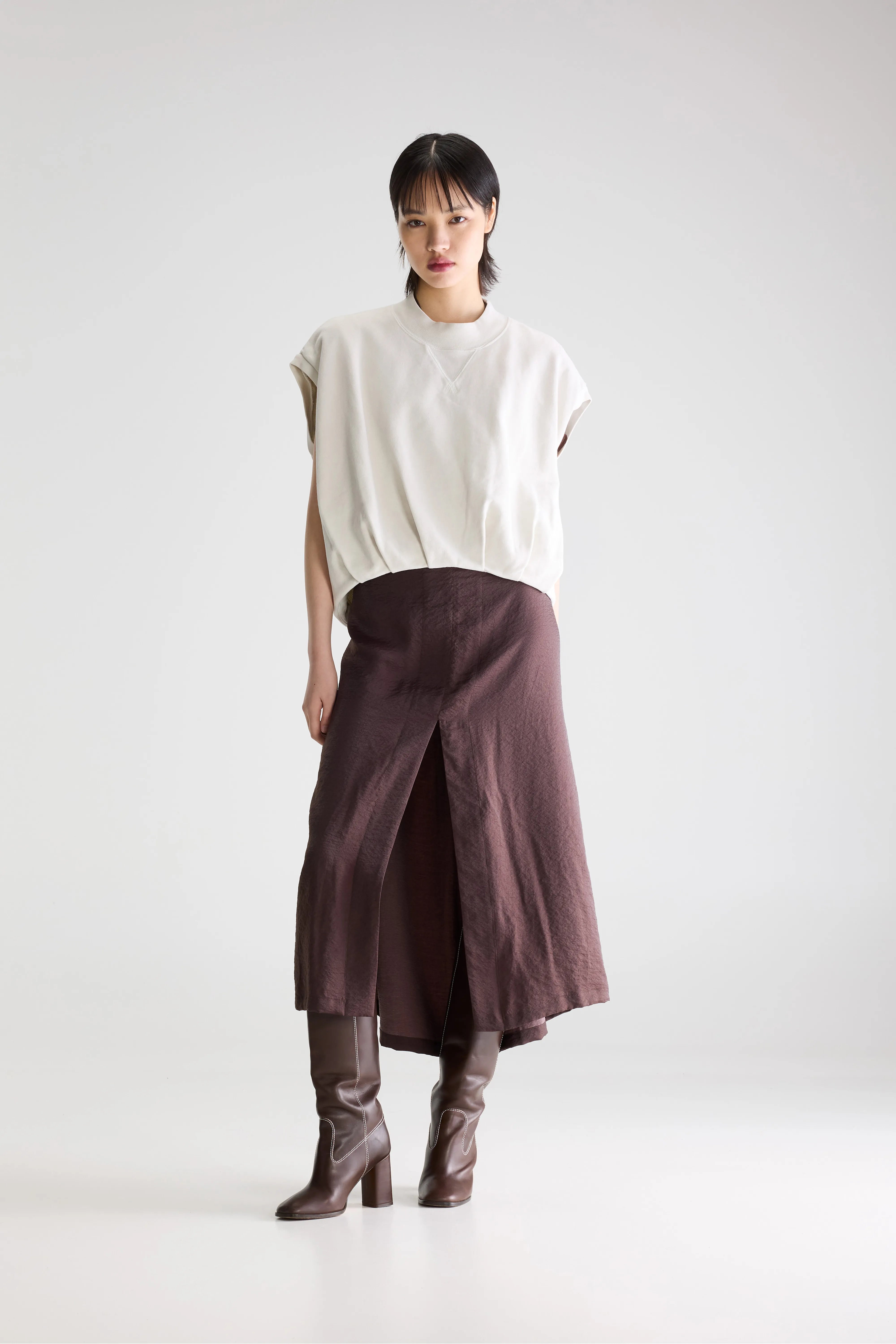 Fytom mouwloos sweatshirt (261 / W / LOTUS)
