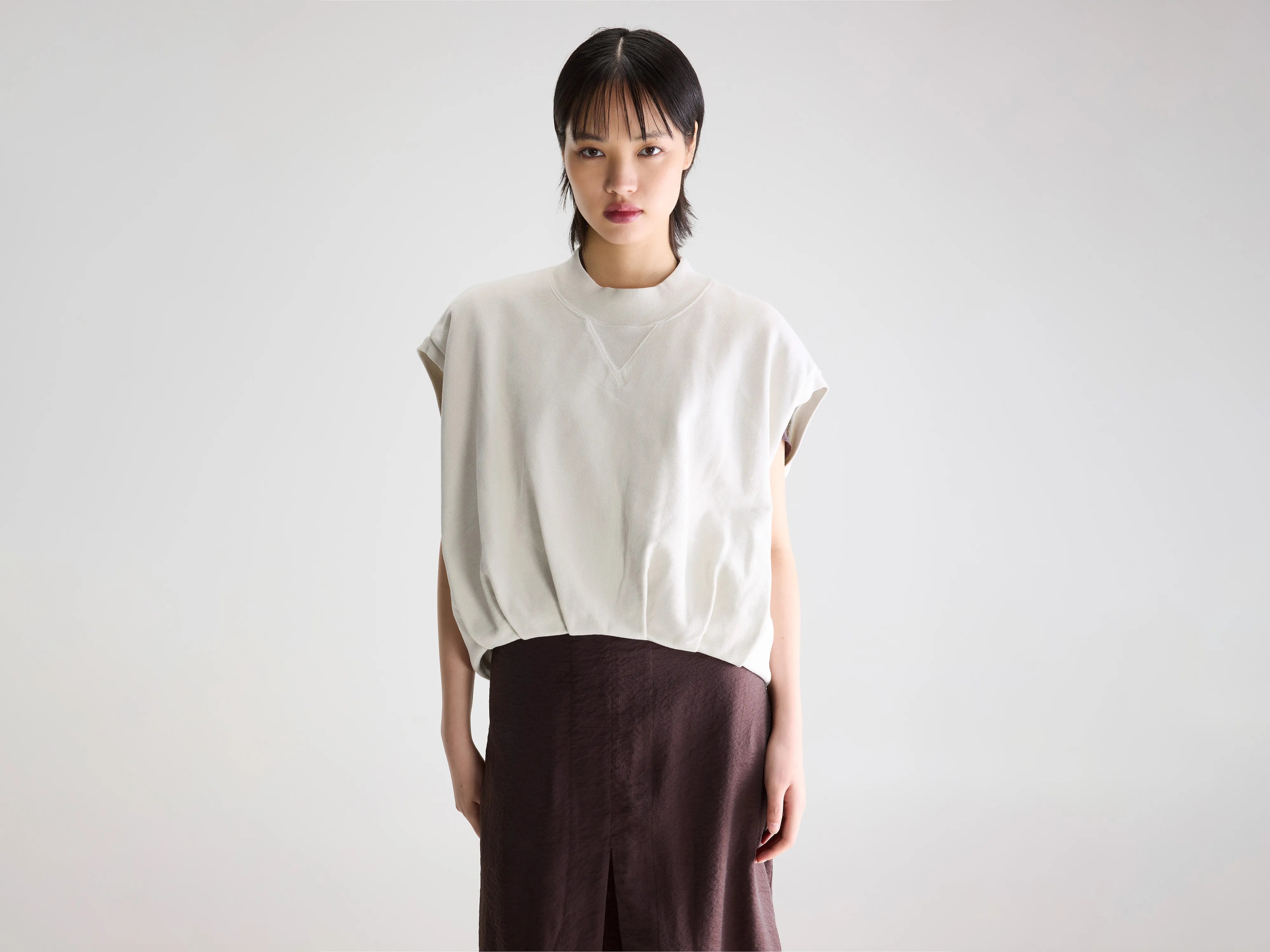 Fytom mouwloos sweatshirt (261 / W / LOTUS)