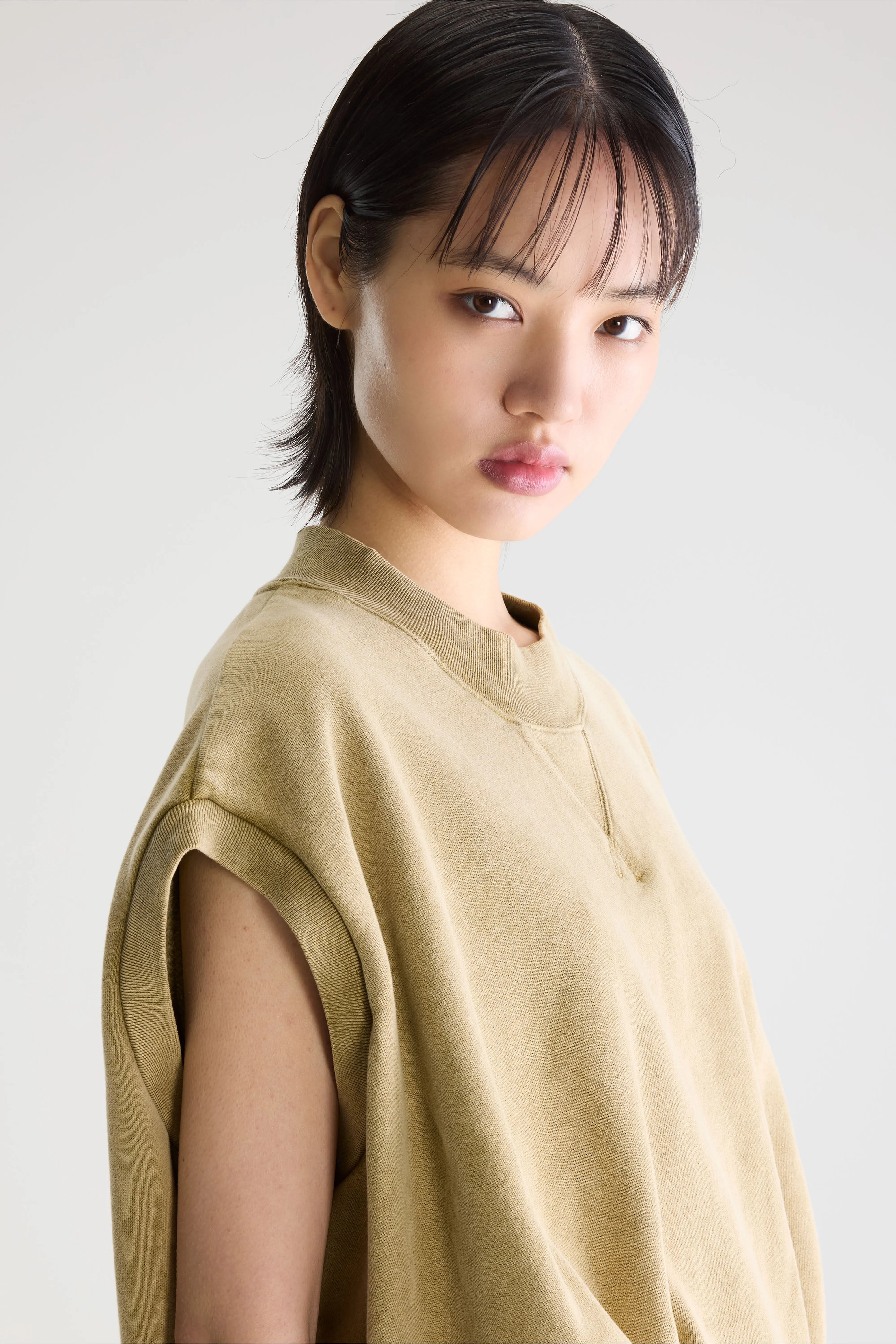 Fytom mouwloos sweatshirt (261 / W / VETIVER)