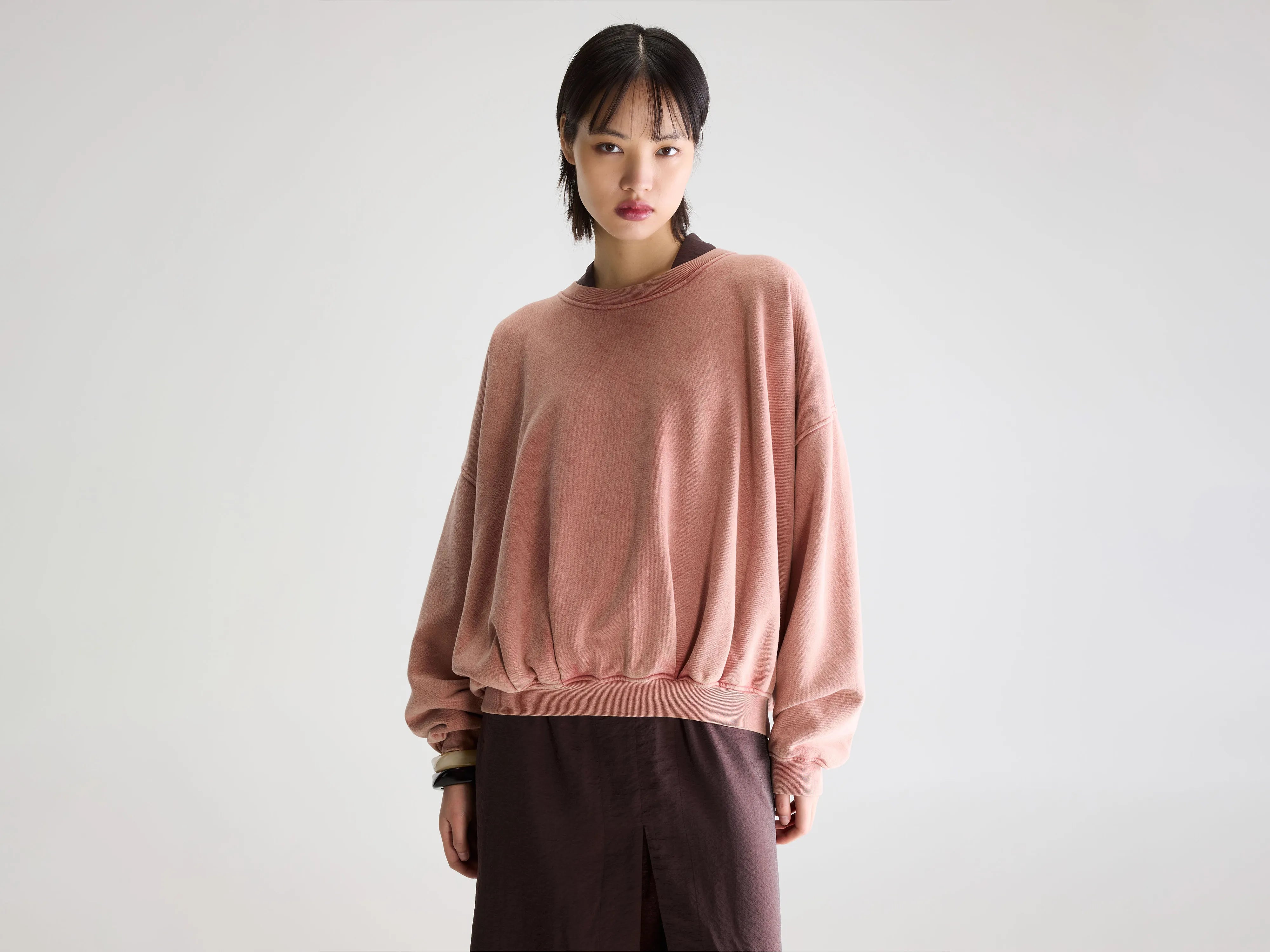 Finko cropped sweatshirt (261 / W / ETRUSCAN RED)