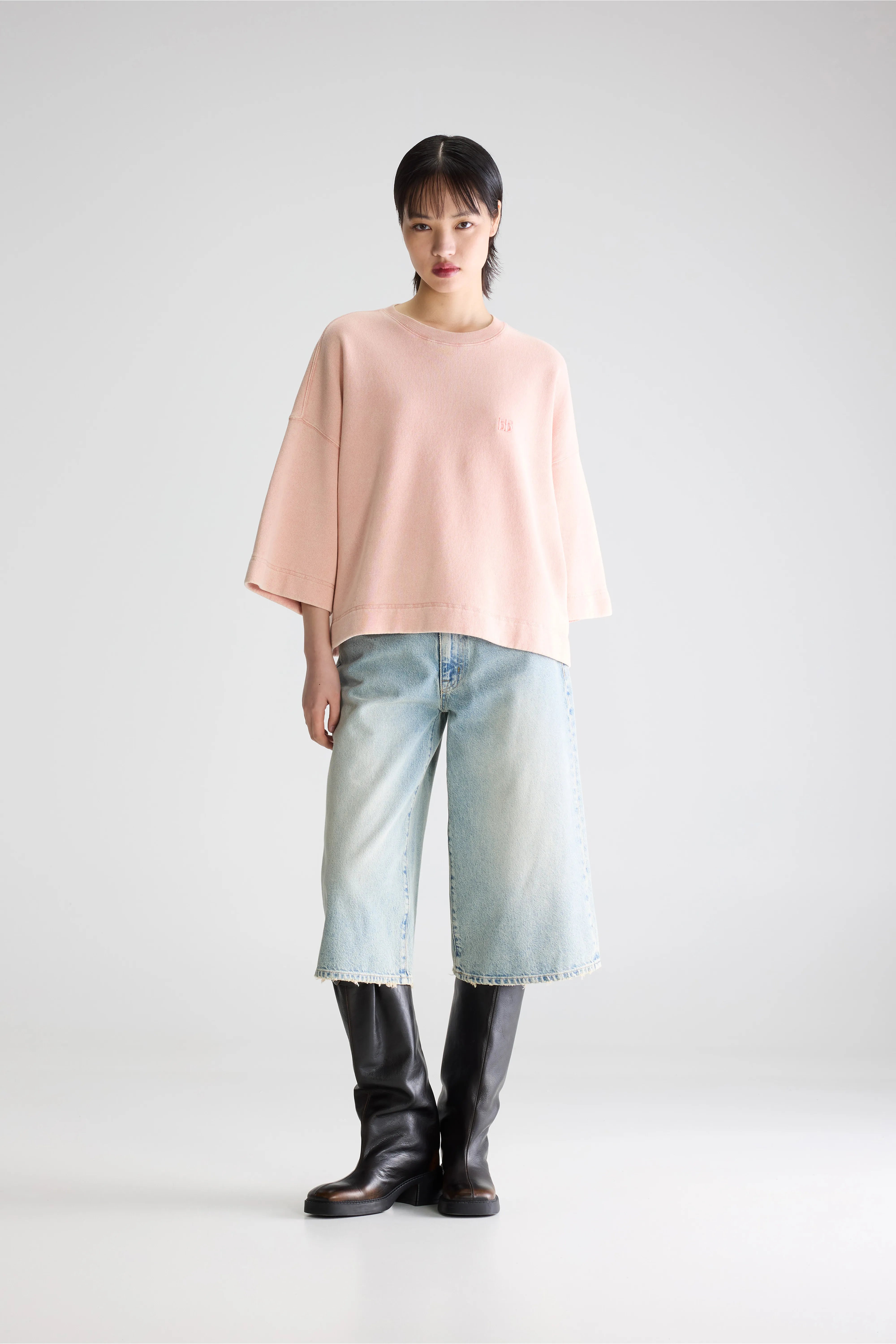 Sweatshirt à manches courtes Farlol (261 / W / ROSETTE)