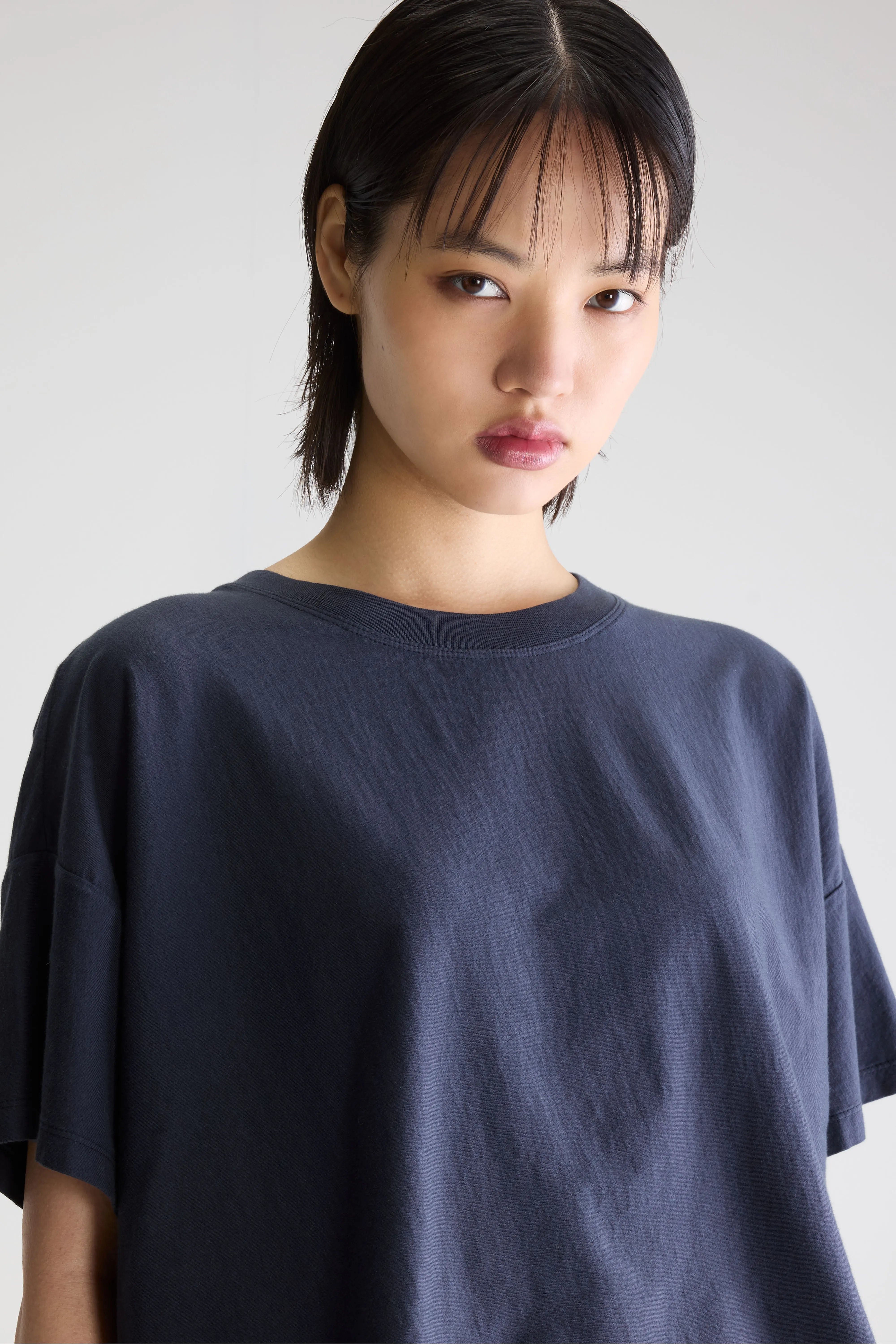 Farpy cropped t-shirt (261 / W / NAVY)