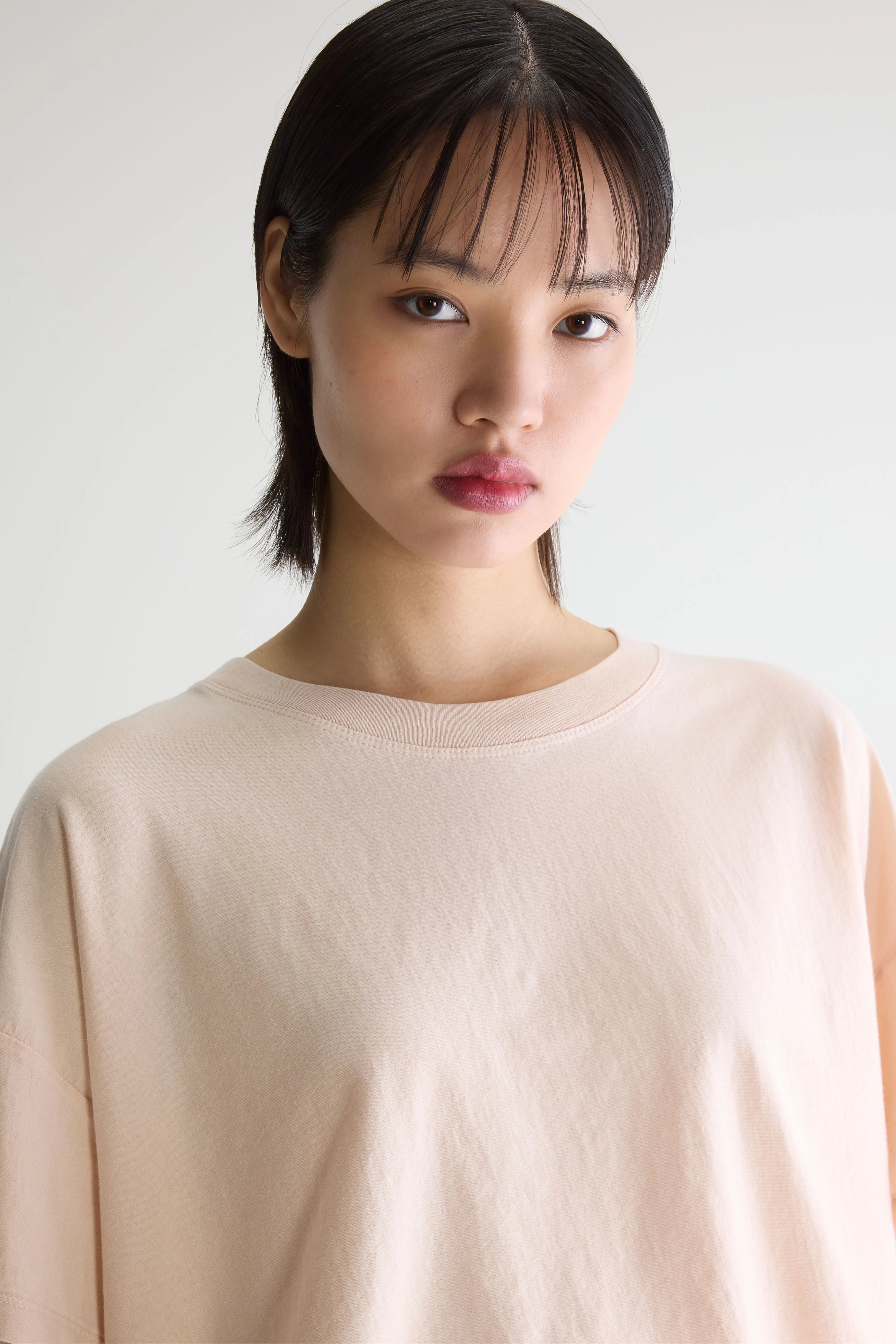 Farpy cropped t-shirt (261 / W / BABE)