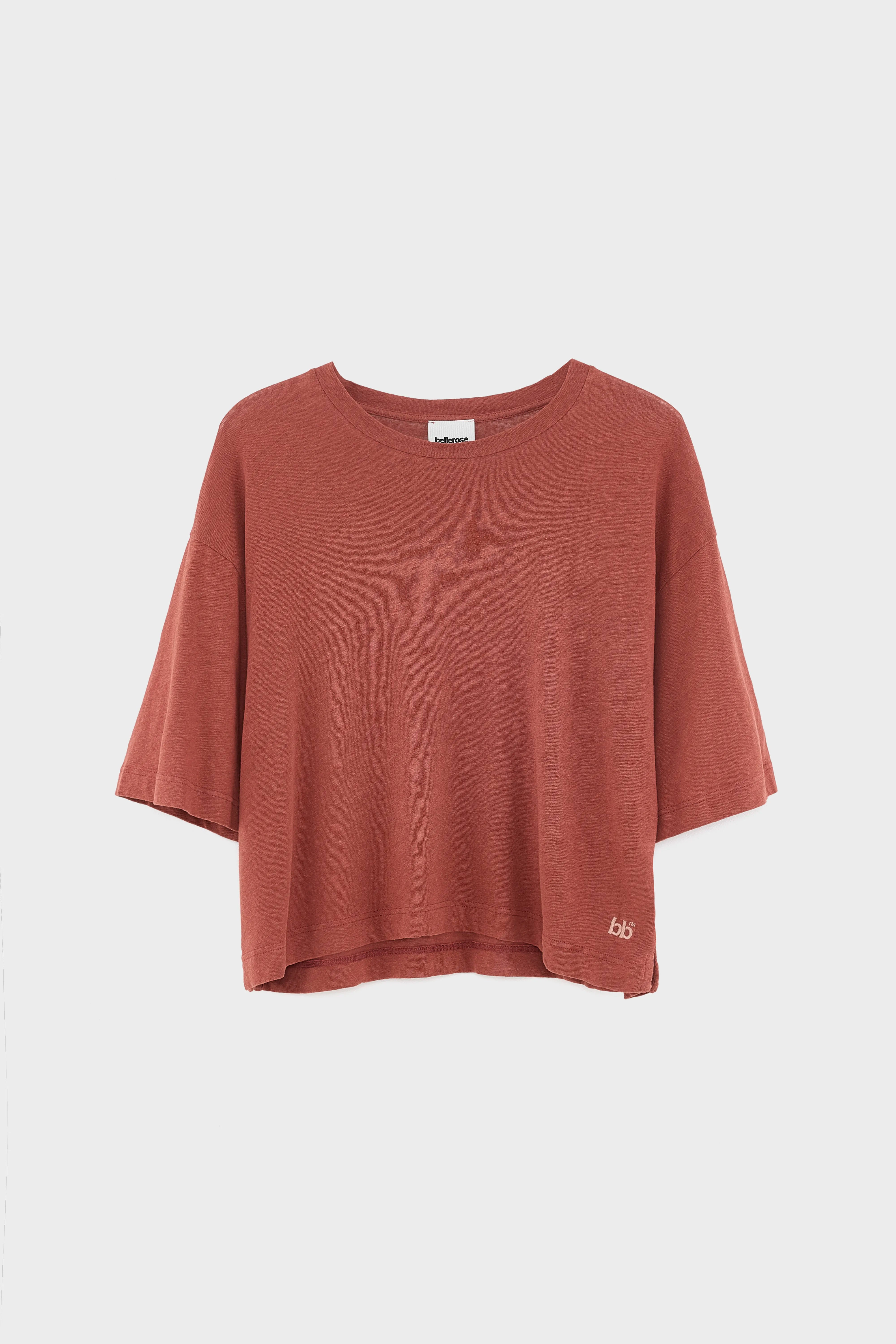 Vydel t-shirt met korte mouwen (261 / W / MAHOGANY)