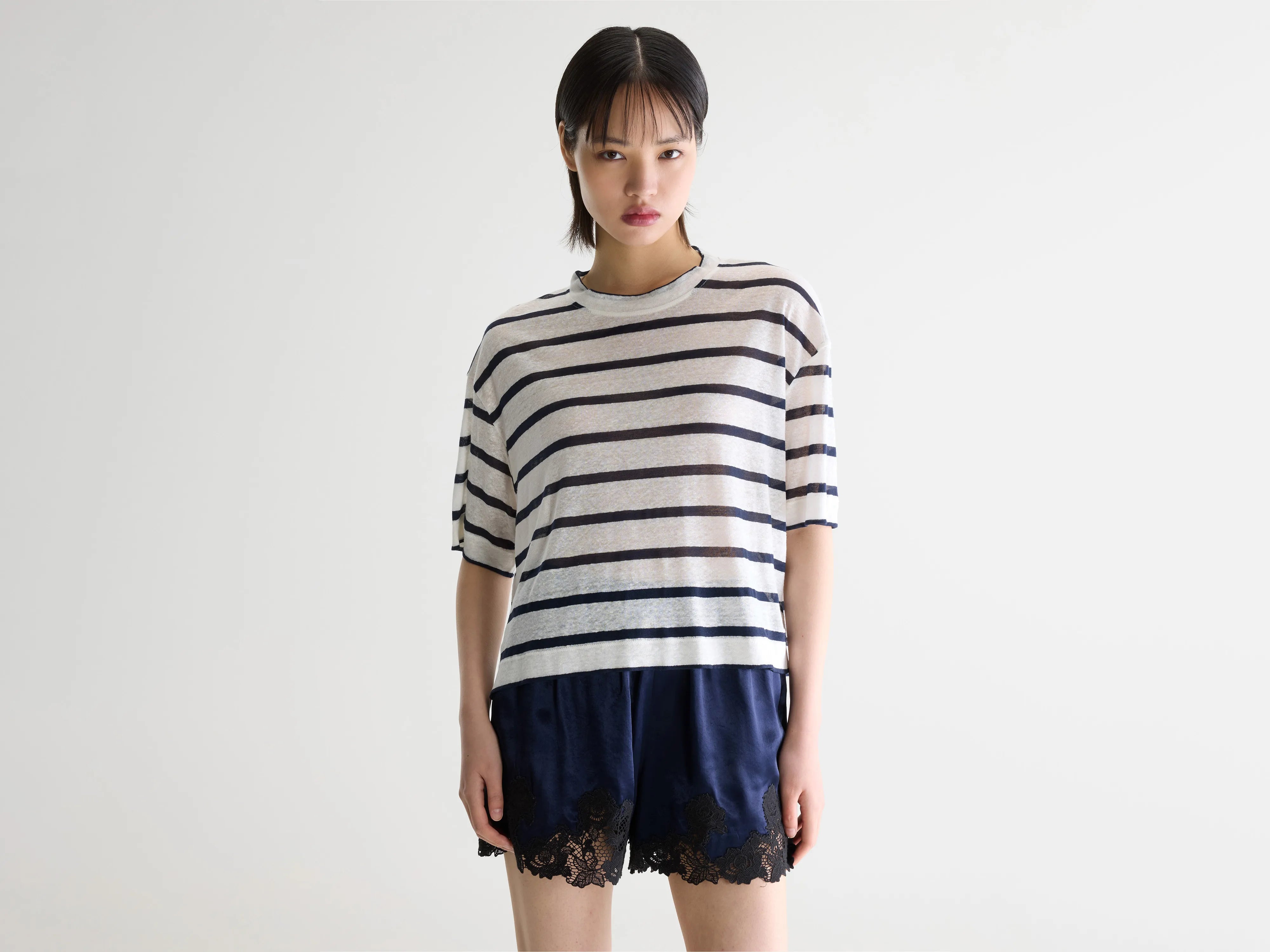 Vydel t-shirt met korte mouwen (261 / W / STRIPE B)