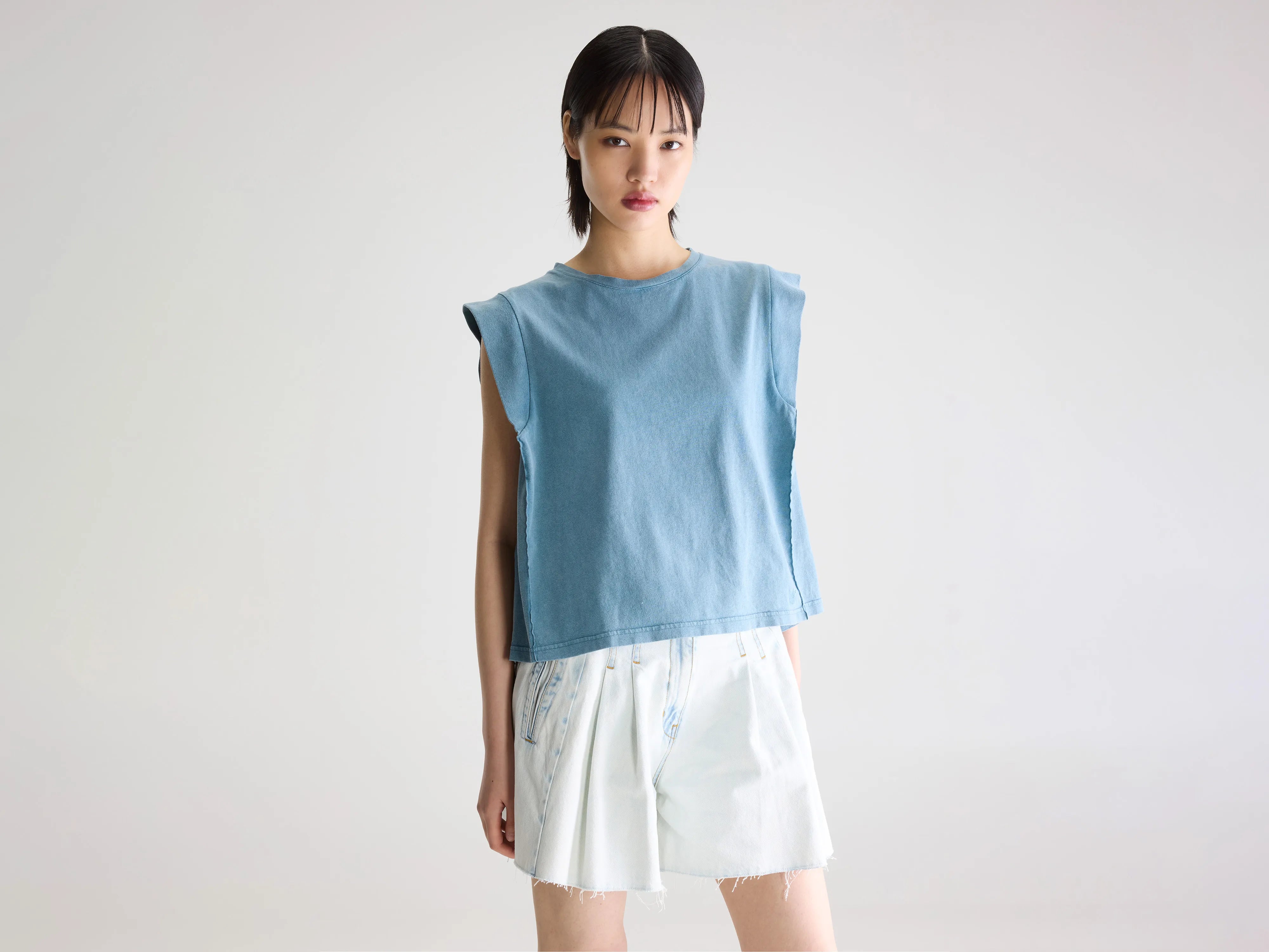 Vruno sleeveless t-shirt (261 / W / ARTIC)