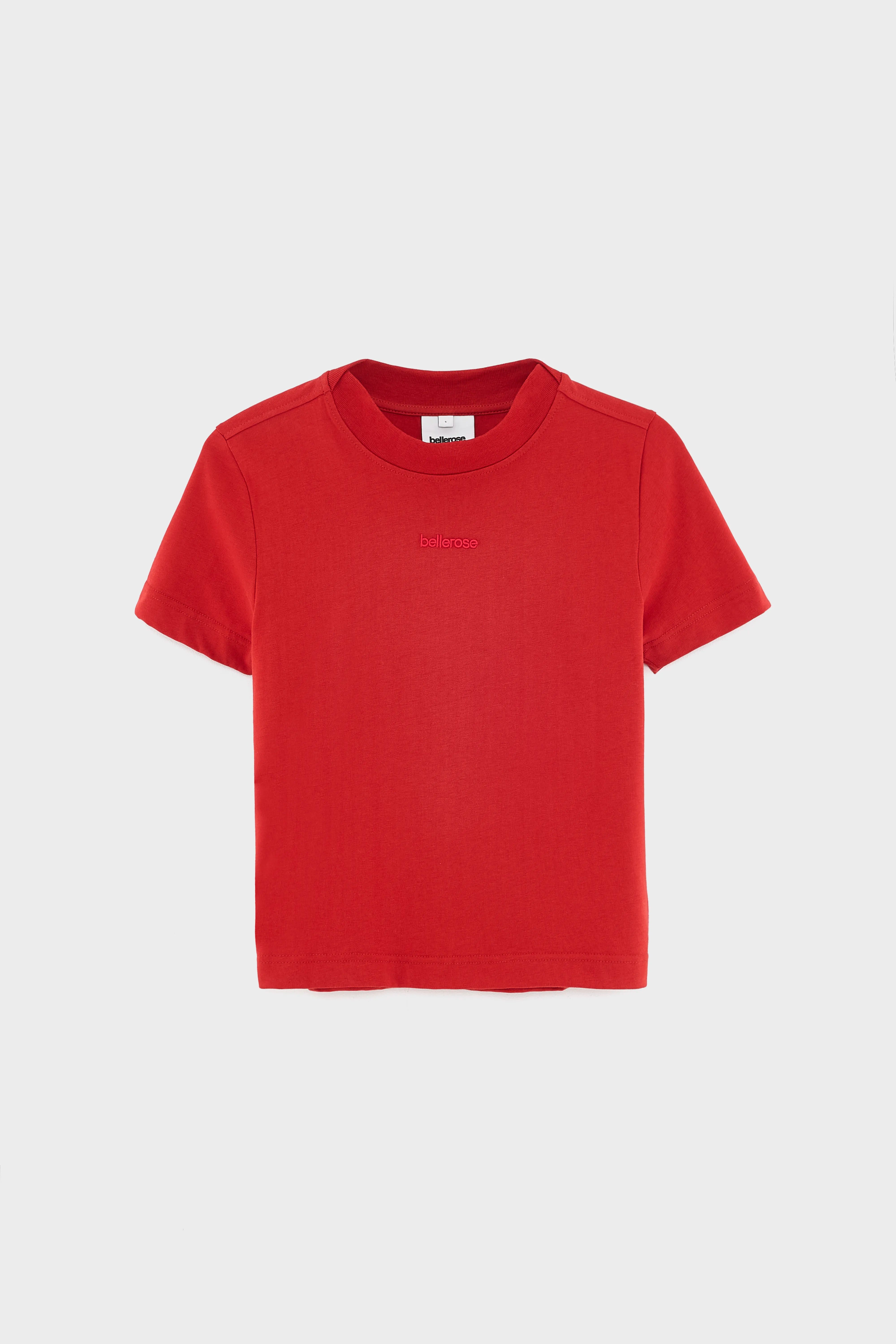 T-shirt slim Flec (261 / W / ECARLATE)