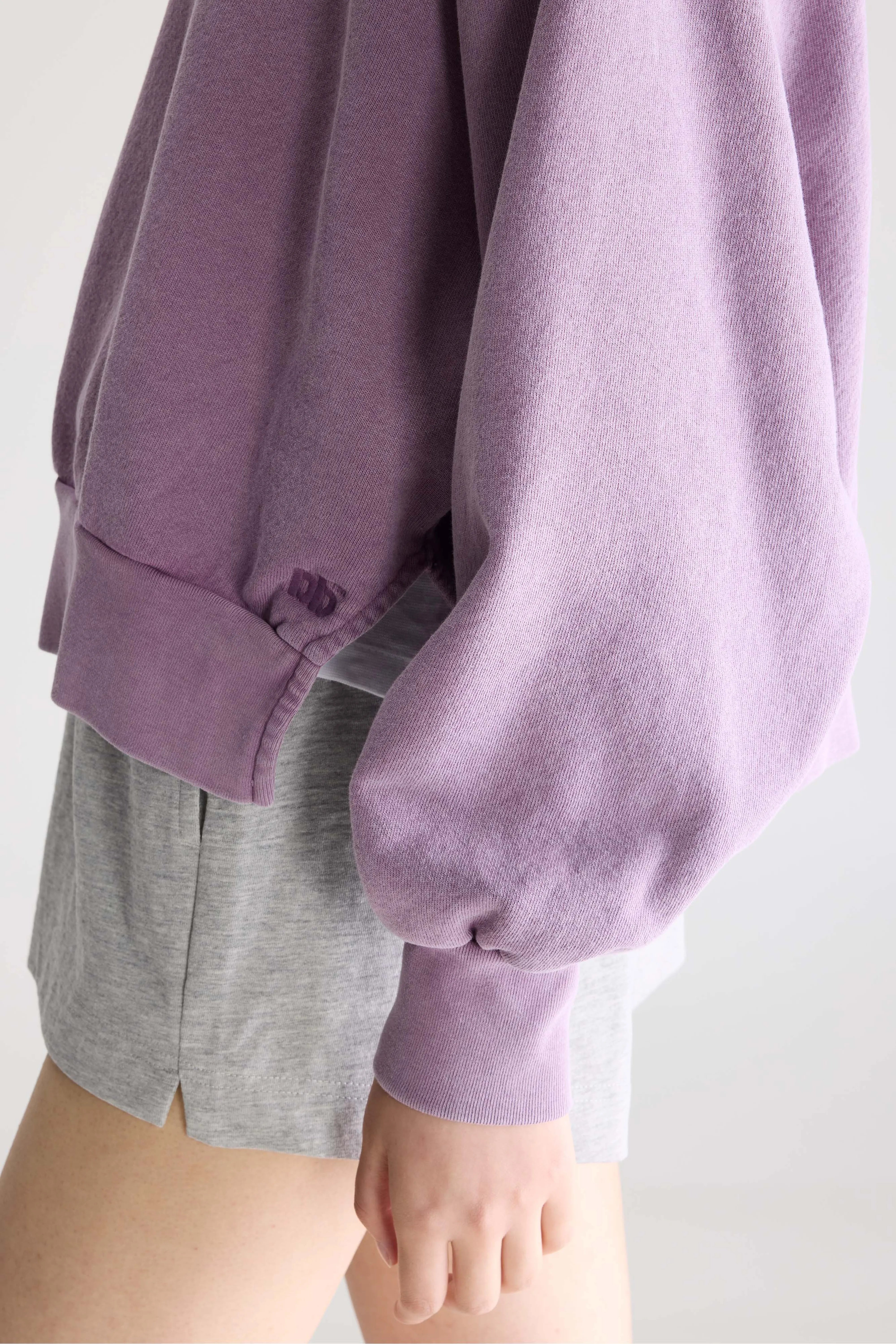 Sweatshirt col V Varola (261 / W / CROCUS)