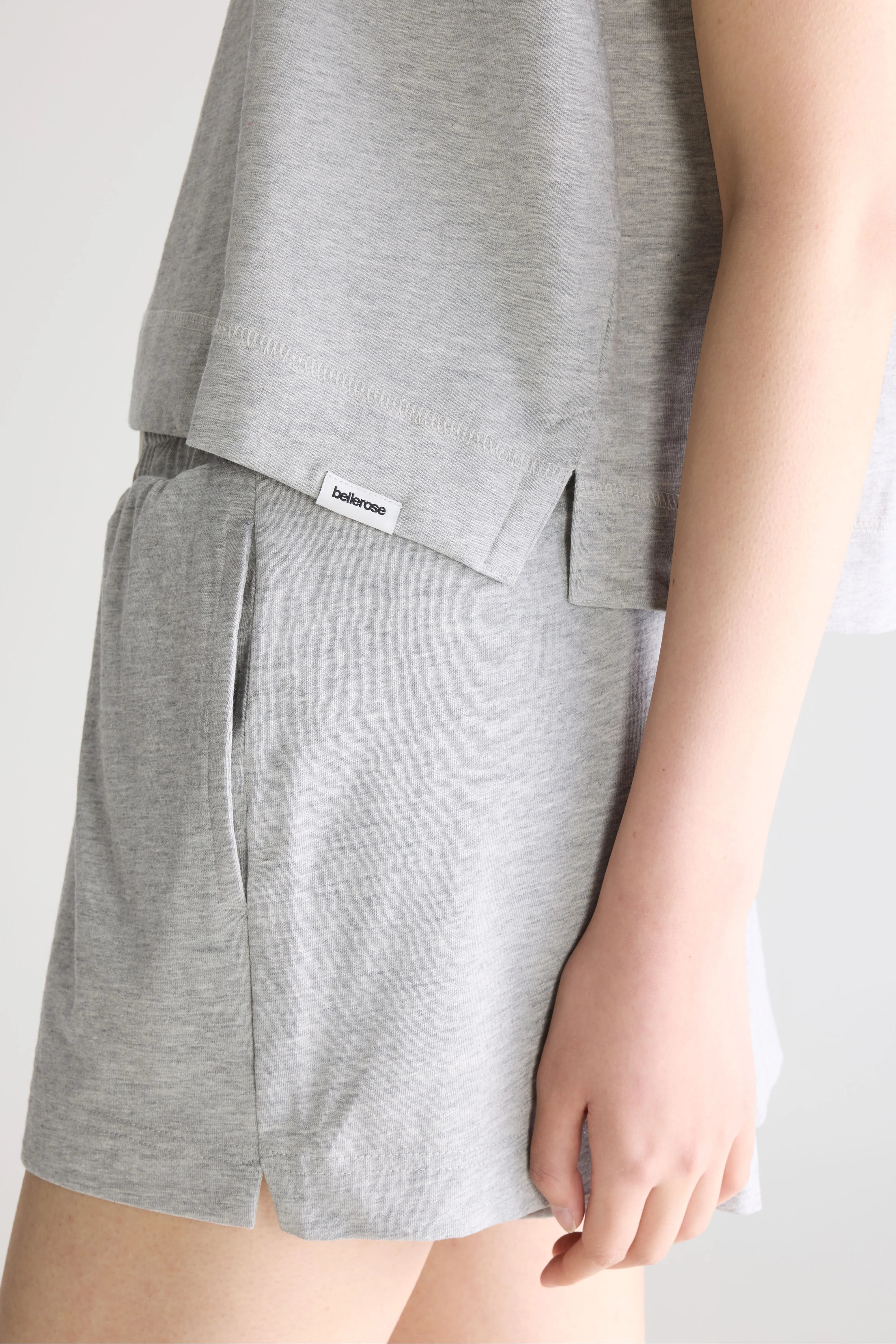 Cuare klassieke tanktop (261 / W / H. GREY)