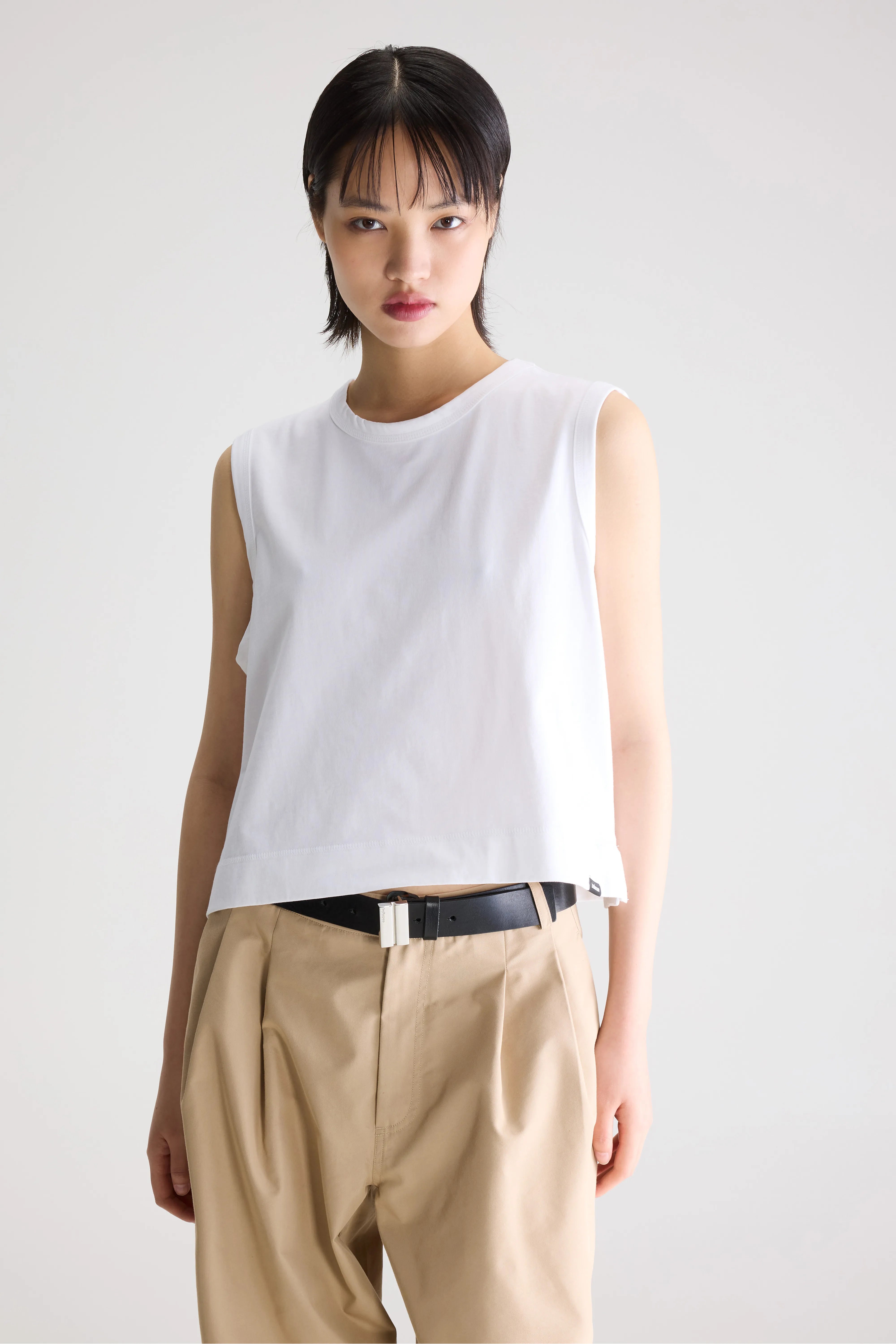 Cuare Klassieke Tanktop - White Voor Dames | Bellerose