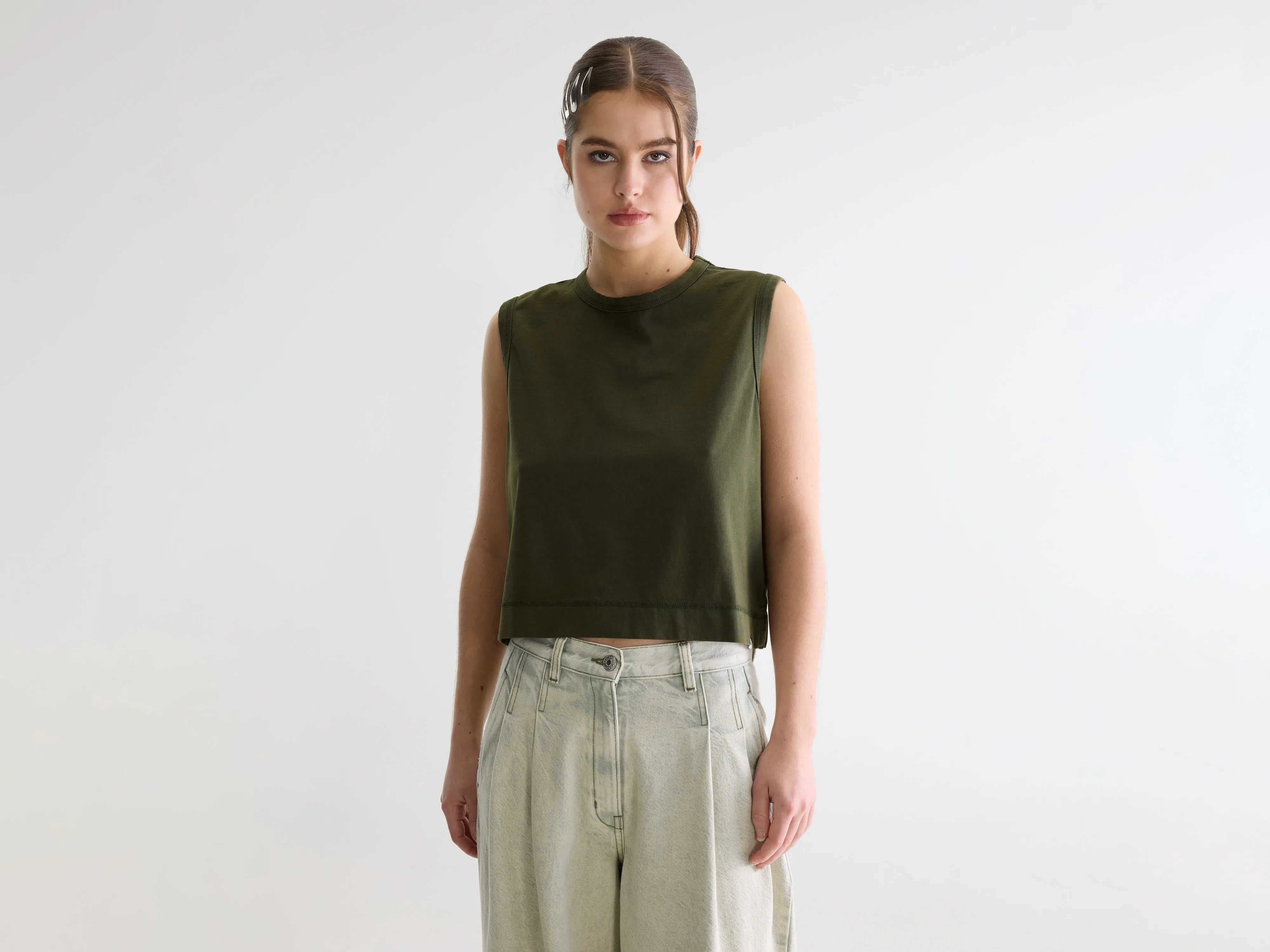 Débardeur classique Cuare (261 / W / MOSS)